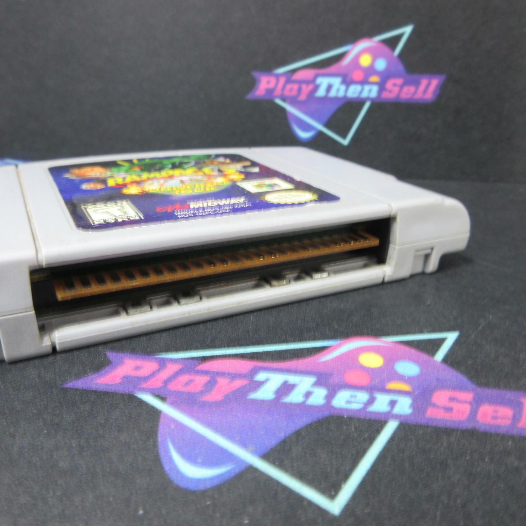 Rampage 2 Universal Tour Nintendo 64 N64 Cartridge Only AD Authentic / Tested - Very Good