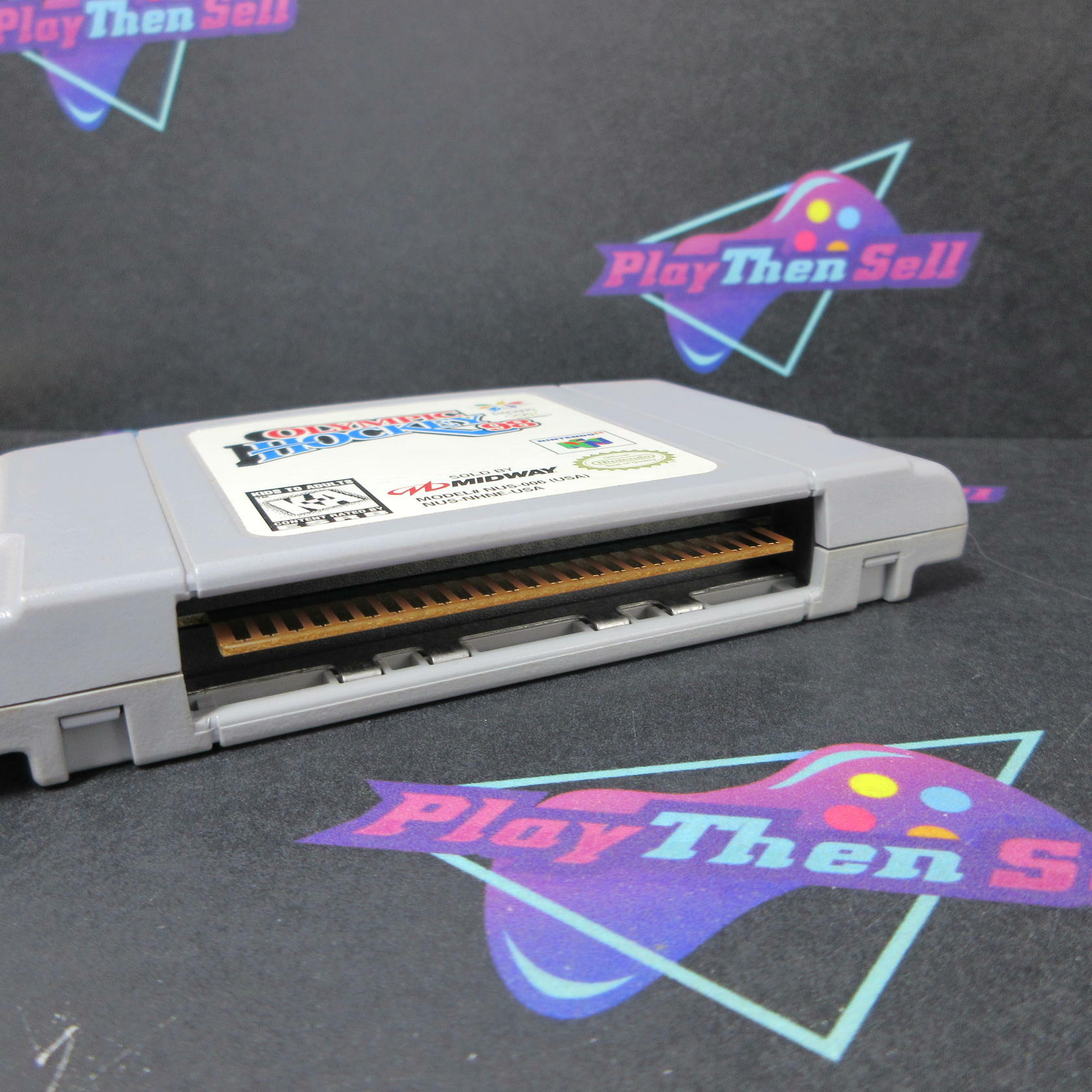 Olympic Hockey '98 Nintendo 64 N64 Cartridge Only Authentic / Tested - Very Good