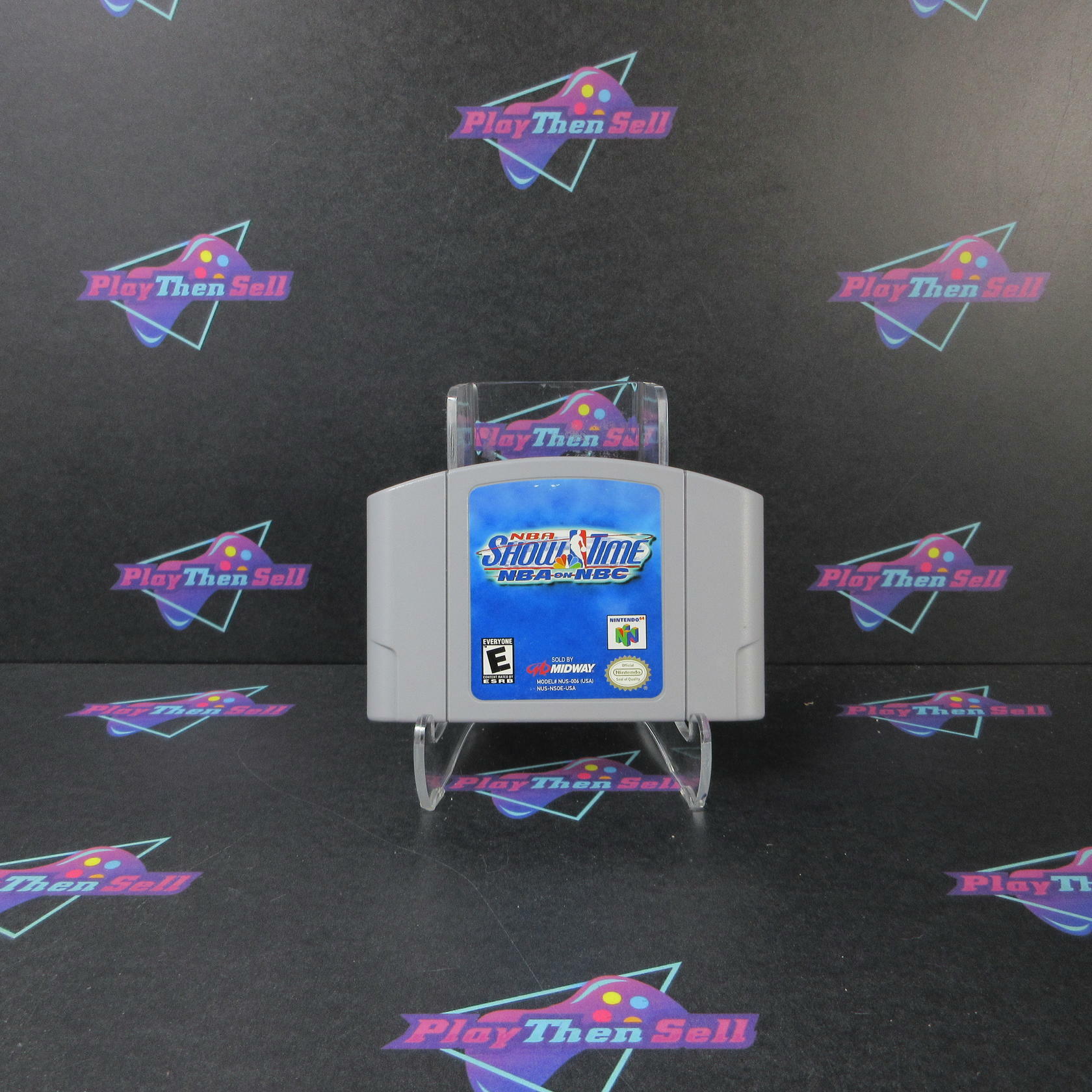 NBA Showtime NBA on NBC Nintendo 64 N64 Cartridge Only Authentic / Tested - Very Good