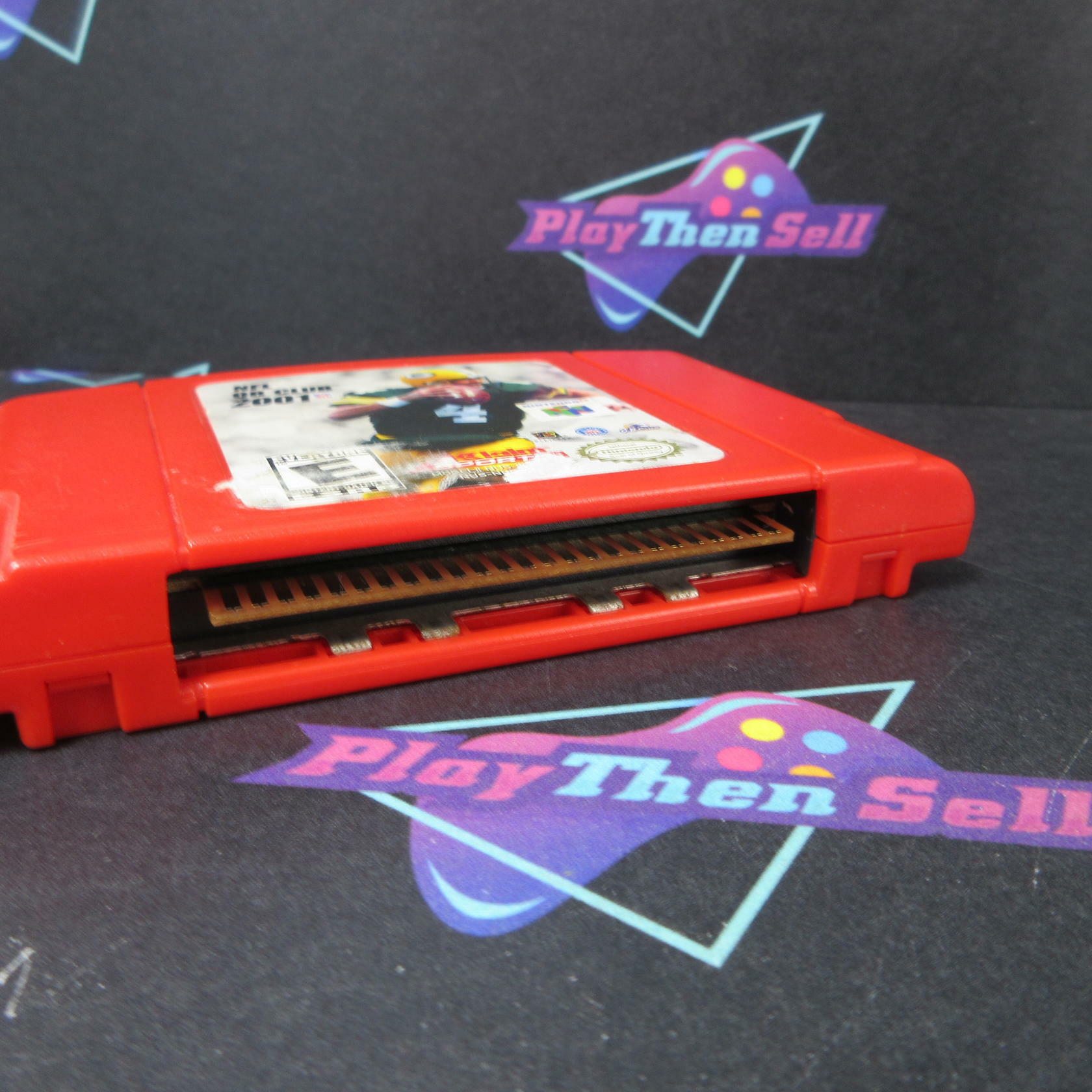 NFL QB Club 2001 Nintendo 64 N64 Cartridge Only AD Authentic / Tested - Very Good