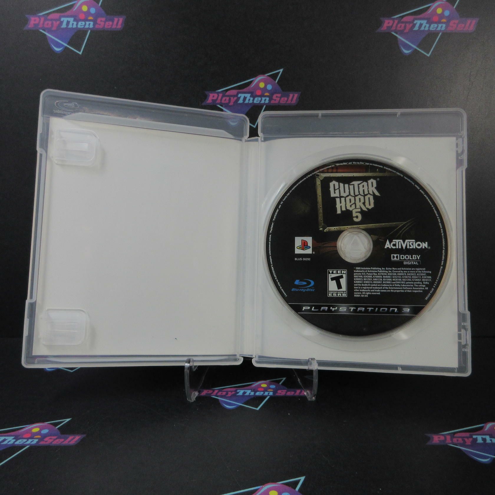 Guitar Hero 5 PS3 PlayStation 3 AD/NM - Very Good
