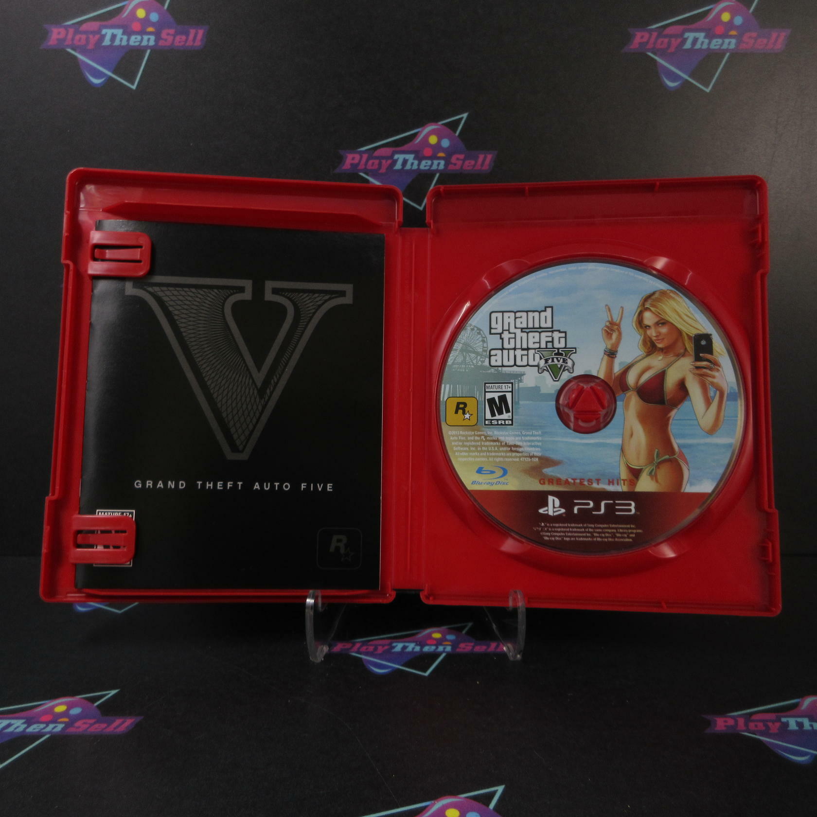 Grand Theft Auto V Greatest Hits PS3 PlayStation 3 AD Complete - Very Good