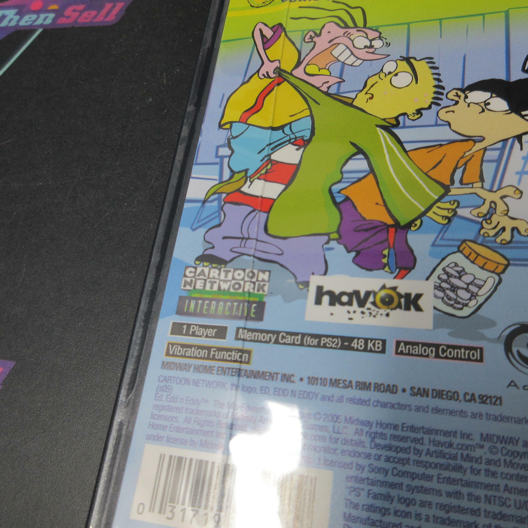 Ed, Edd 'n Eddy The Mis-Edventures + Reg Card PS2 PlayStation 2 AD Complete CIB - Very Good