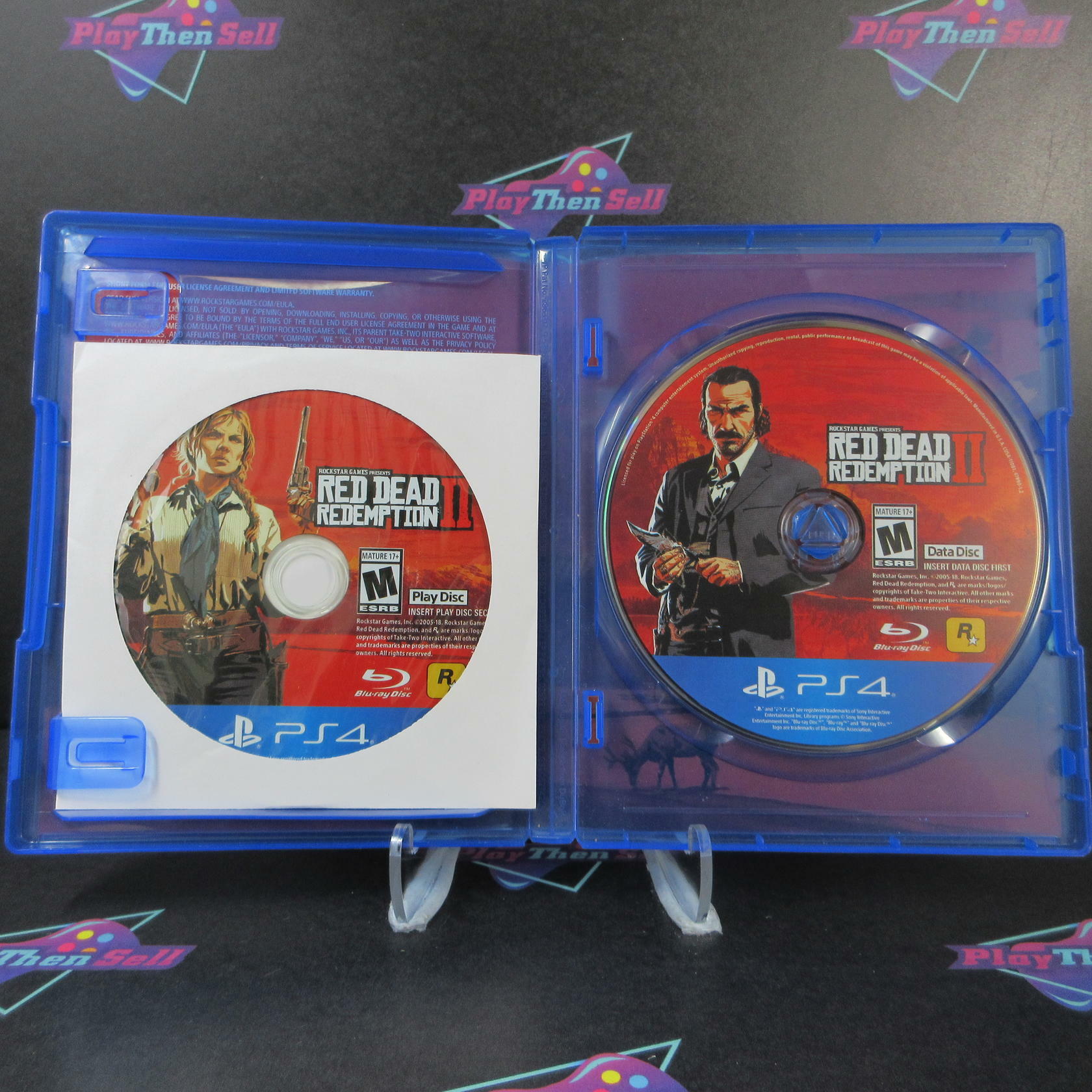 Red Dead Redemption 2 PS4 PlayStation 4 AD Complete CIB - Very Good