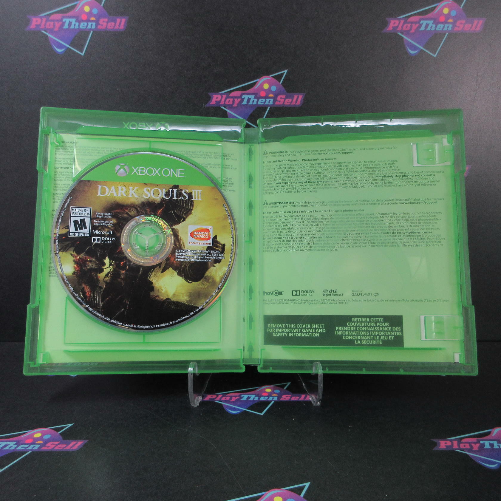 Dark Souls III Xbox One AD Complete CIB - Very Good