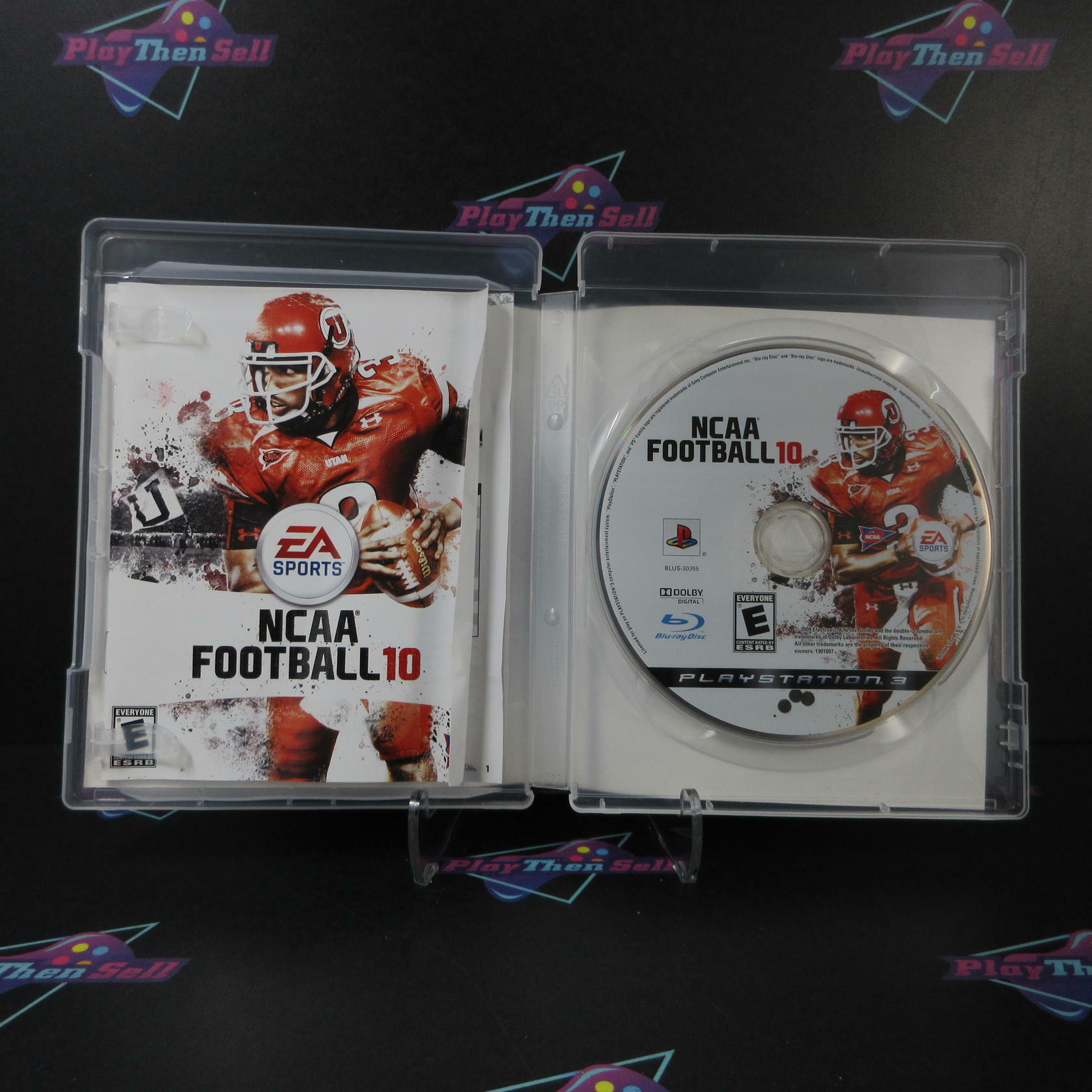 NCAA Football 10 PS3 PlayStation 3 MD Complete CIB - Very Good