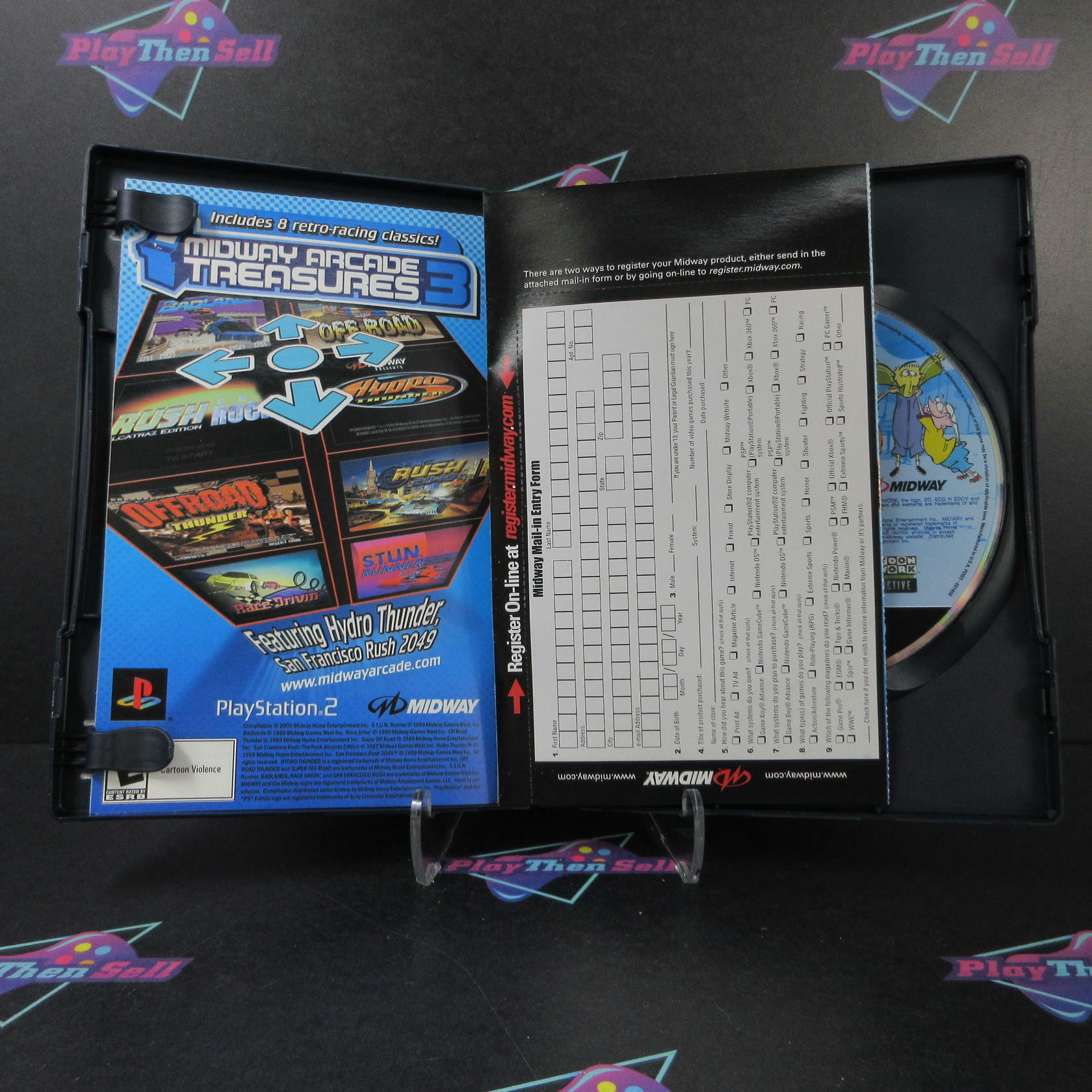 Ed, Edd n Eddy The Mis-Edventures PS2 PlayStation 2 + Reg Complete - Very Good