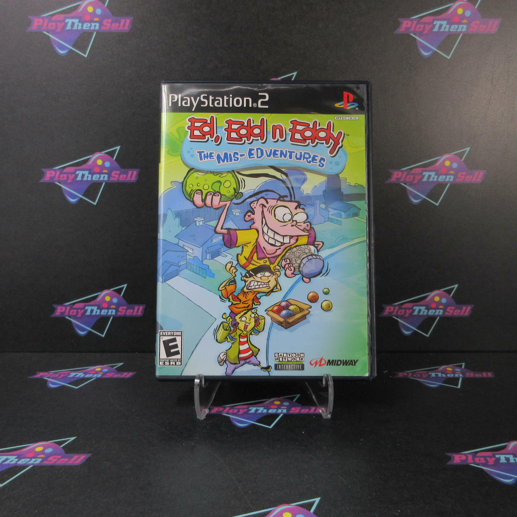 Ed, Edd n Eddy The Mis-Edventures PS2 PlayStation 2 + Reg Complete - Very Good