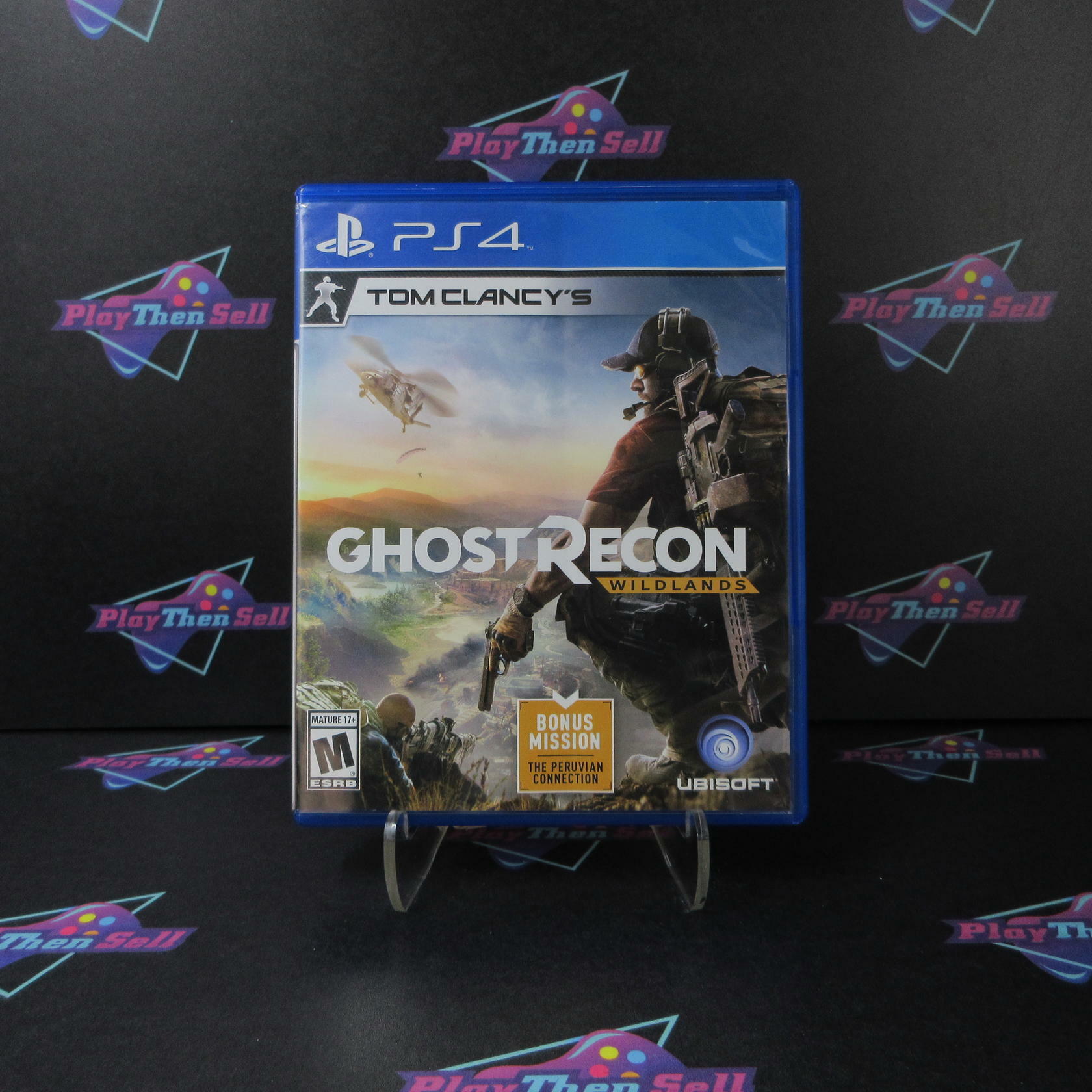 Tom Clancy’s Ghost Recon Wildlands PS4 PlayStation 4 AD Complete CIB - Very Good