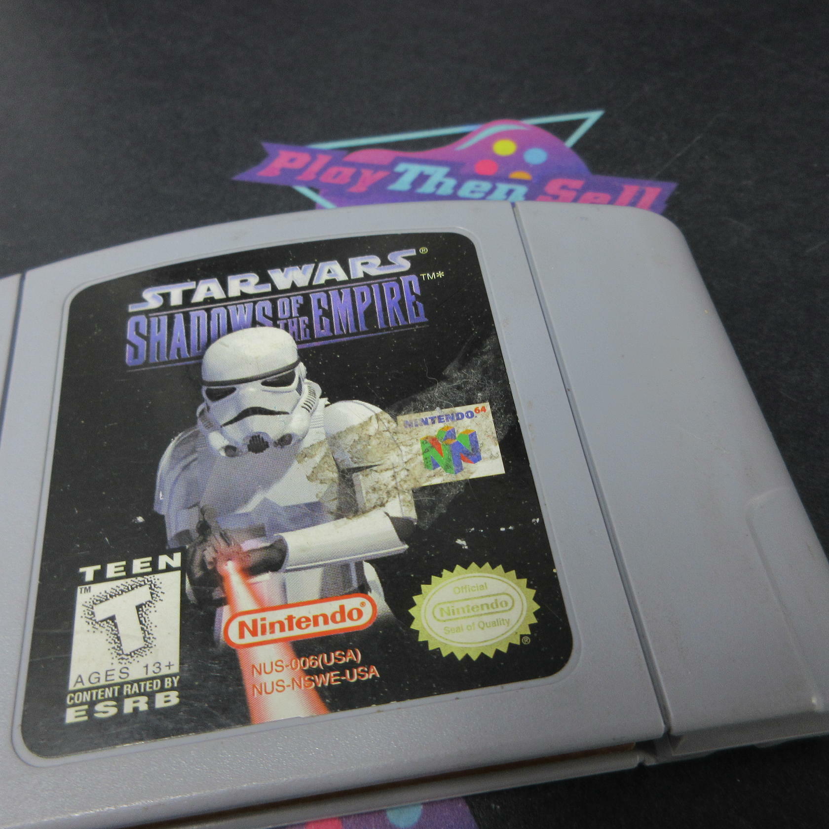Star Wars Shadows of the Empire Nintendo 64 N64 Cart Only AD Authentic / Tested - Very Good