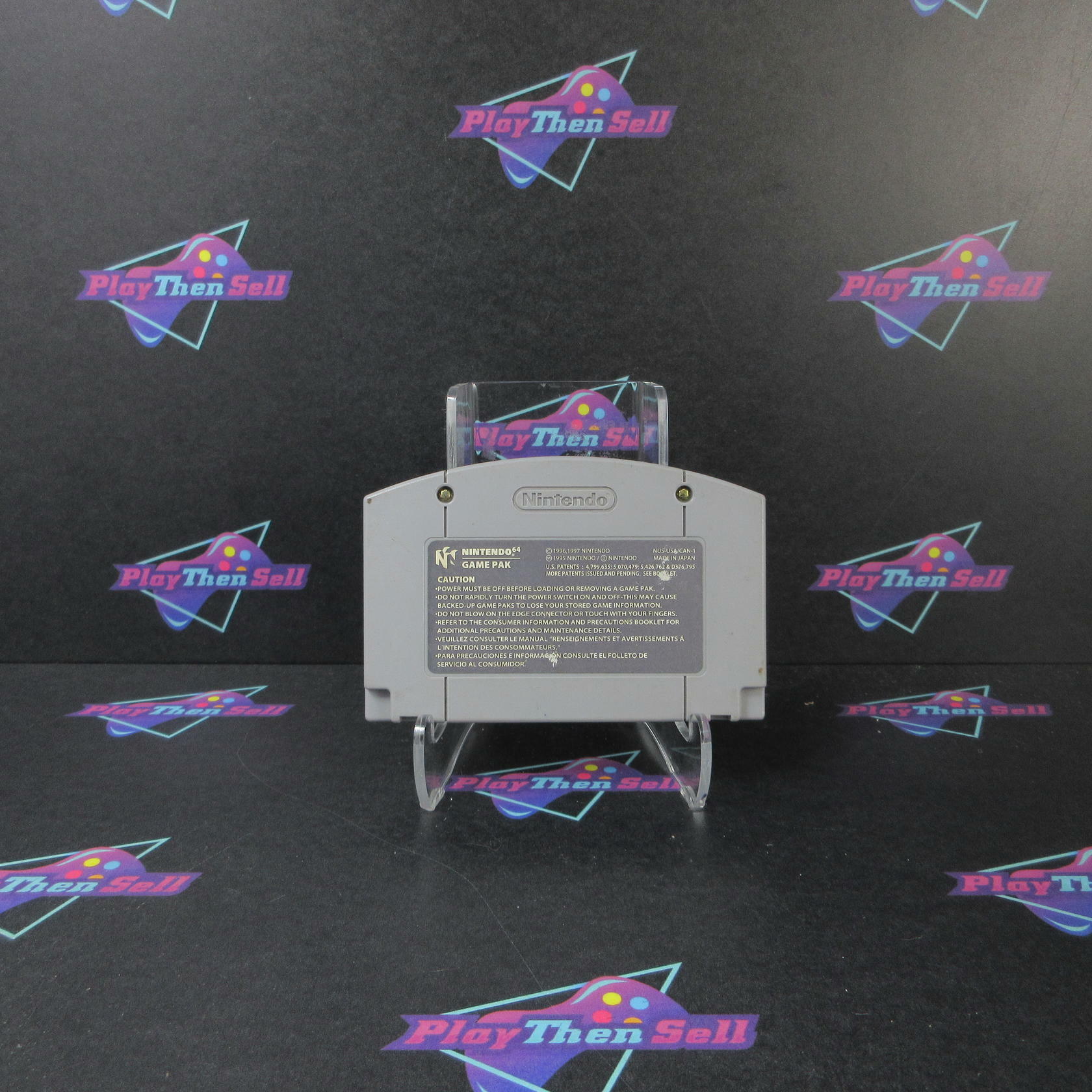 WCW Nitro Nintendo 64 N64 Cartridge Only AD Authentic / Tested - Very Good