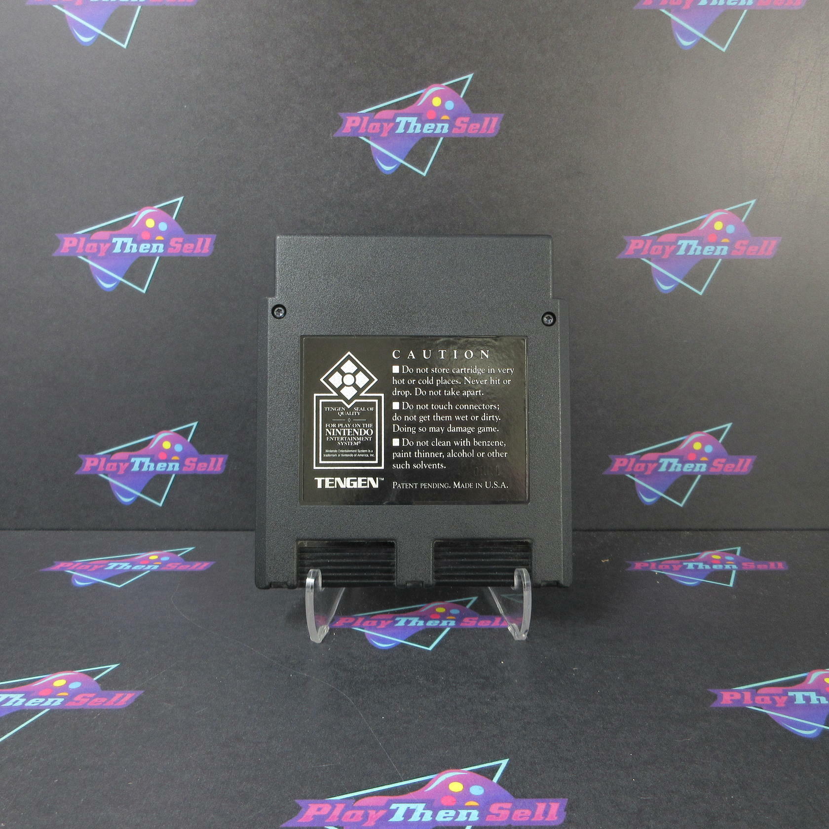 Gauntlet Tengen + Sleeve Nintendo NES Cartridge Only Authentic / Tested - Very Good