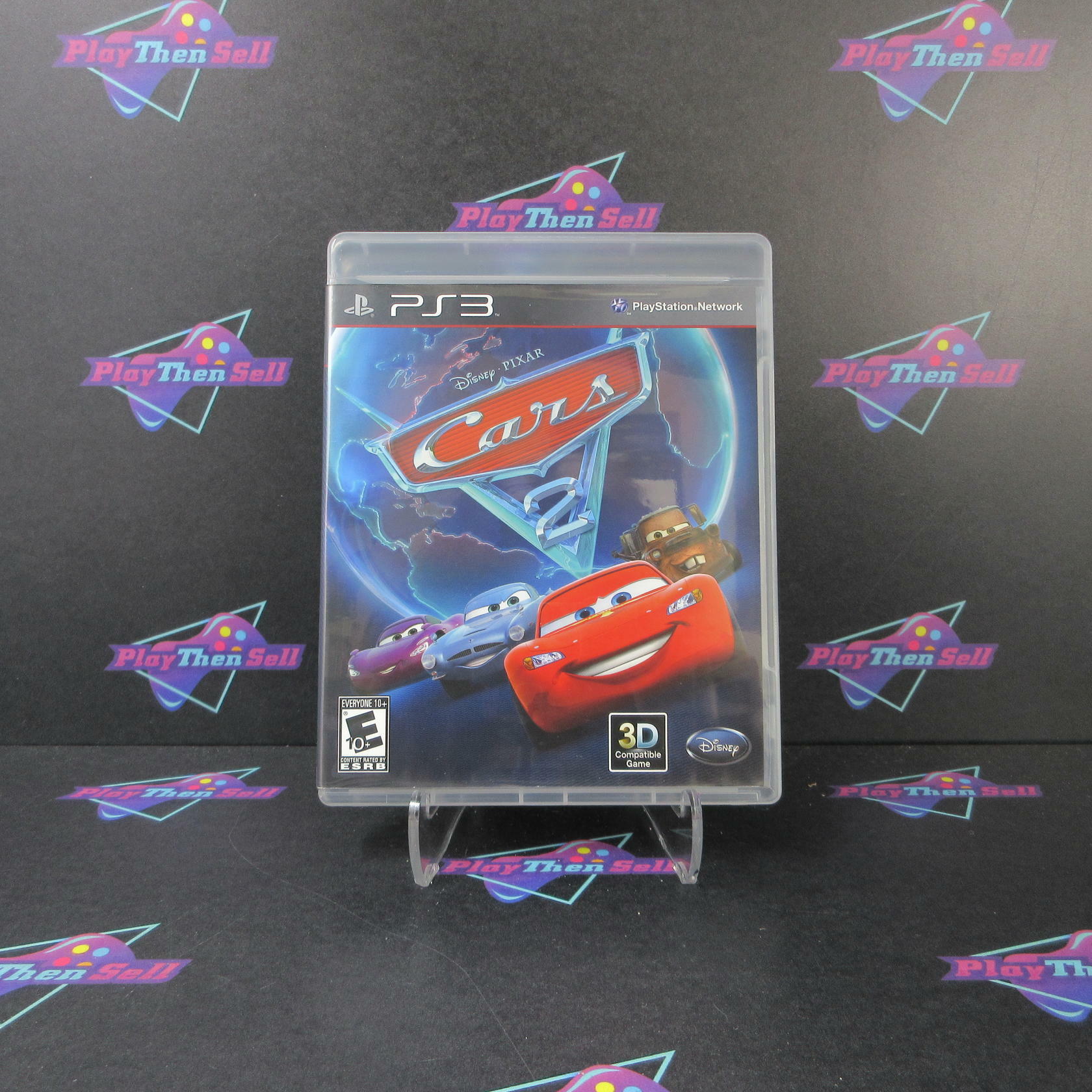 Cars 2 PS3 PlayStation 3 MD Complete CIB - Very Good