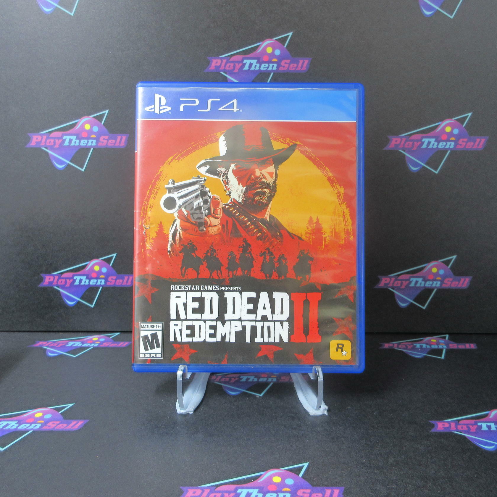 Red Dead Redemption 2 PS4 PlayStation 4 AD Complete CIB - Very Good