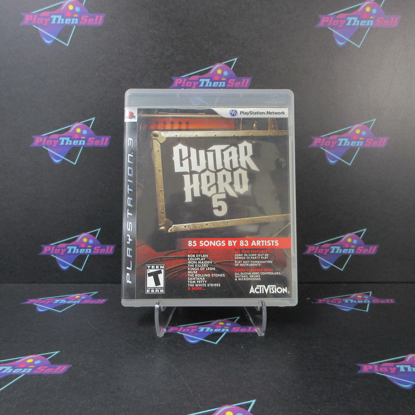 Guitar Hero 5 PS3 PlayStation 3 AD/NM - Very Good