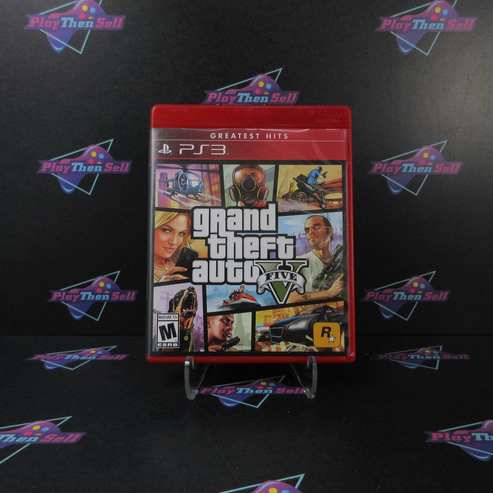 Grand Theft Auto V Greatest Hits PS3 PlayStation 3 AD Complete - Very Good