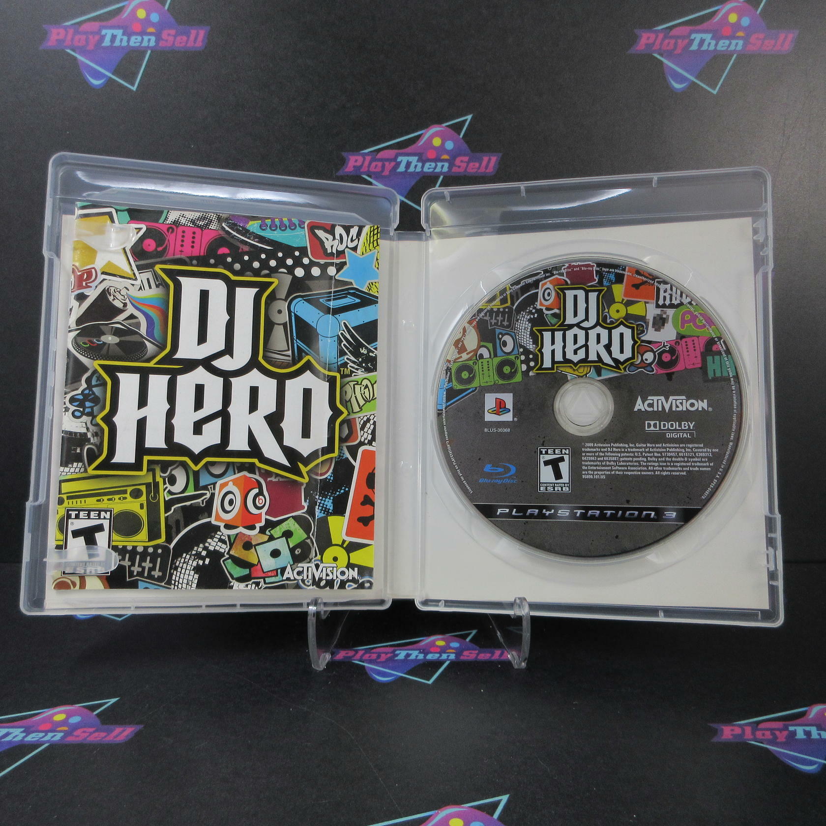 DJ Hero PS3 PlayStation 3 MD Complete CIB - Very Good