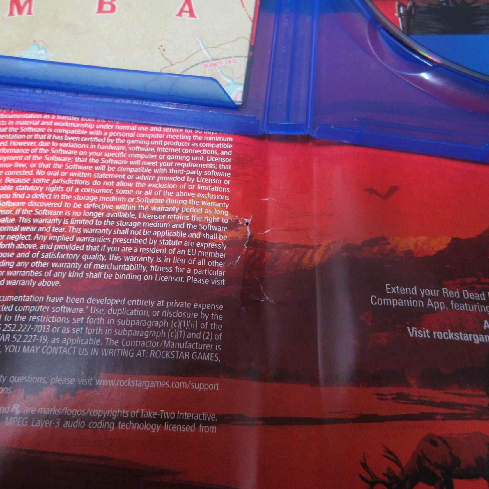 Red Dead Redemption 2 PS4 PlayStation 4 AD Complete CIB - Very Good