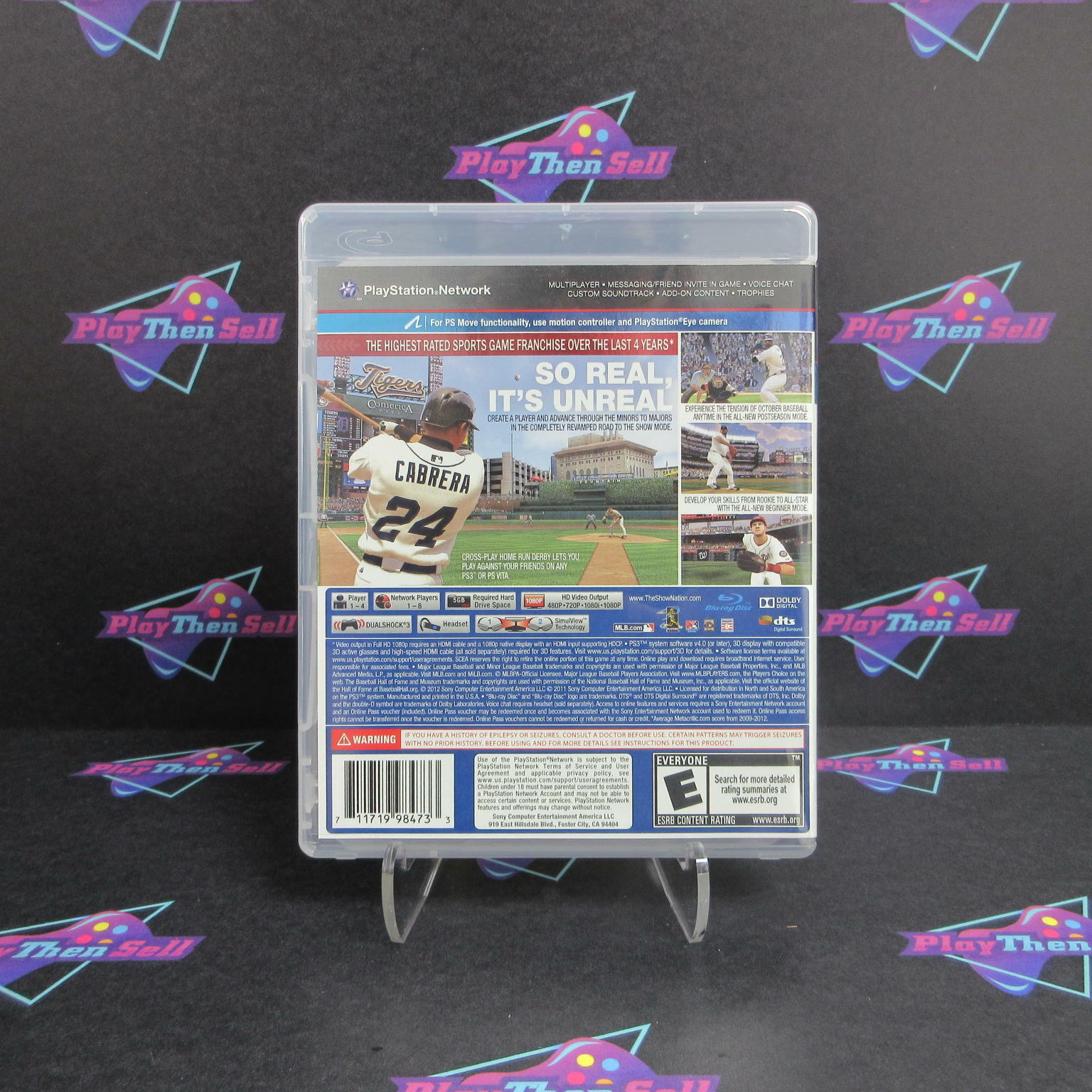 MLB 13 The Show PS3 Playstation 3 - Like New