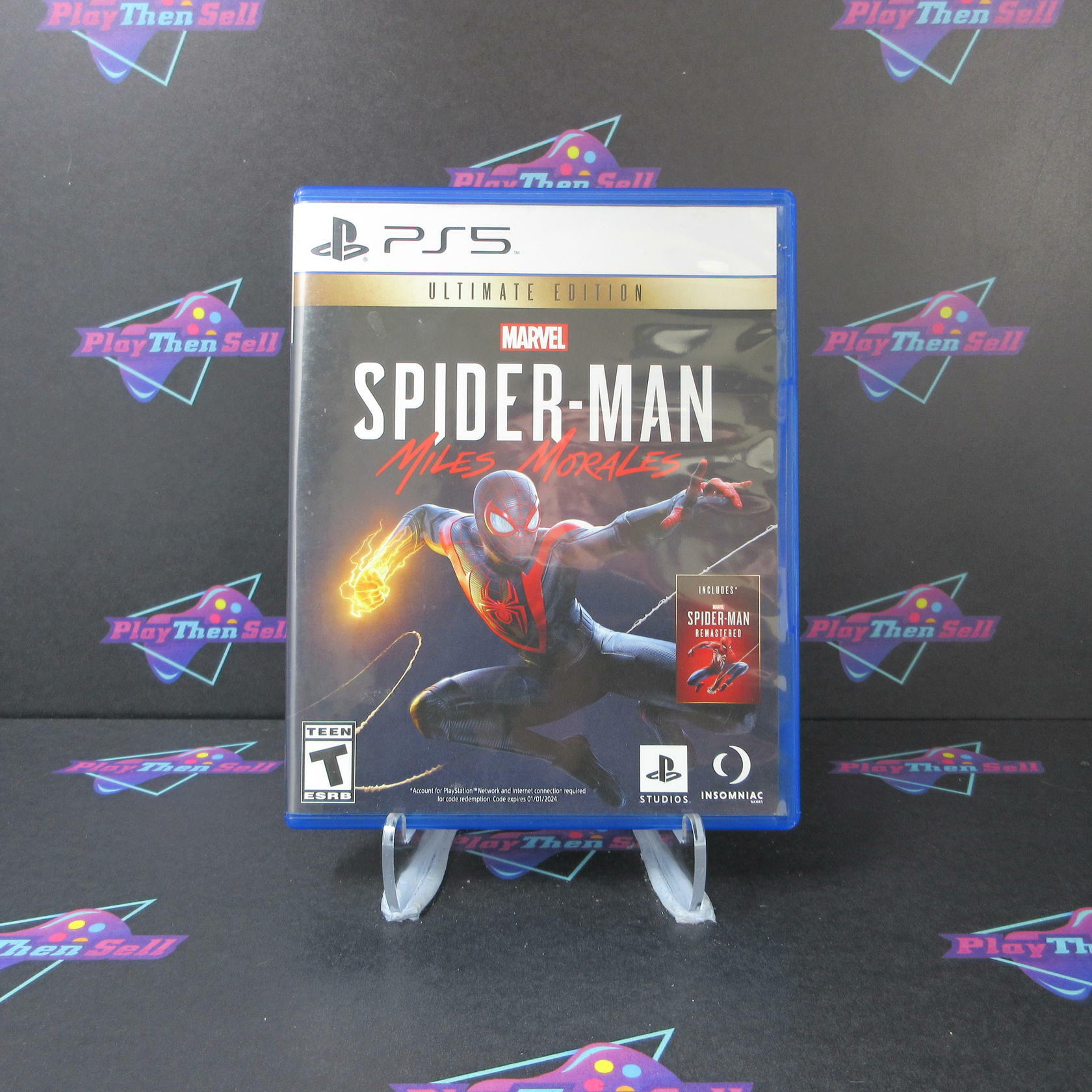 Marvel Spider-Man Miles Morales Ultimate Edition PS5 PlayStation 5 - Like New
