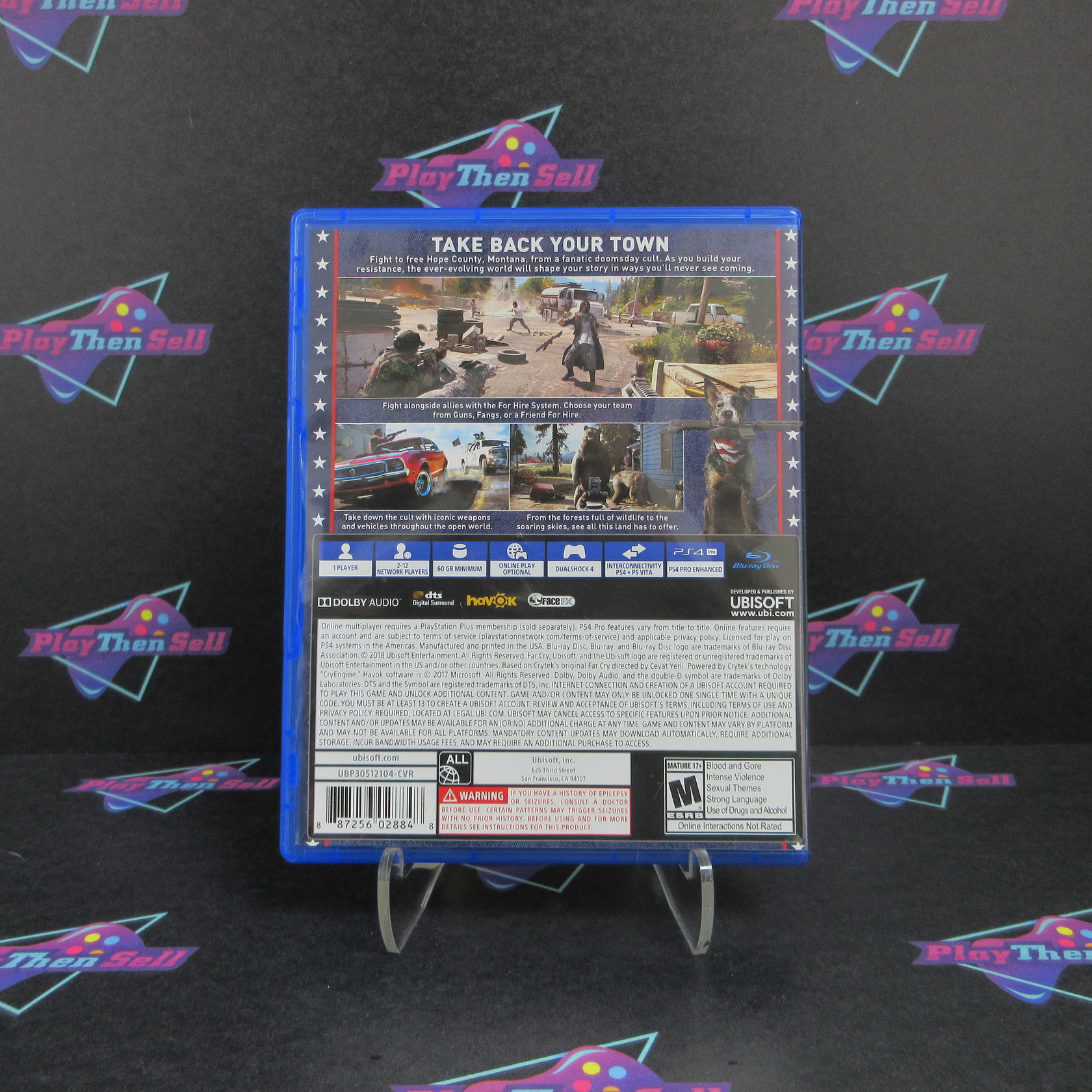 Far Cry 5 PS4 PlayStation 4 - Like New