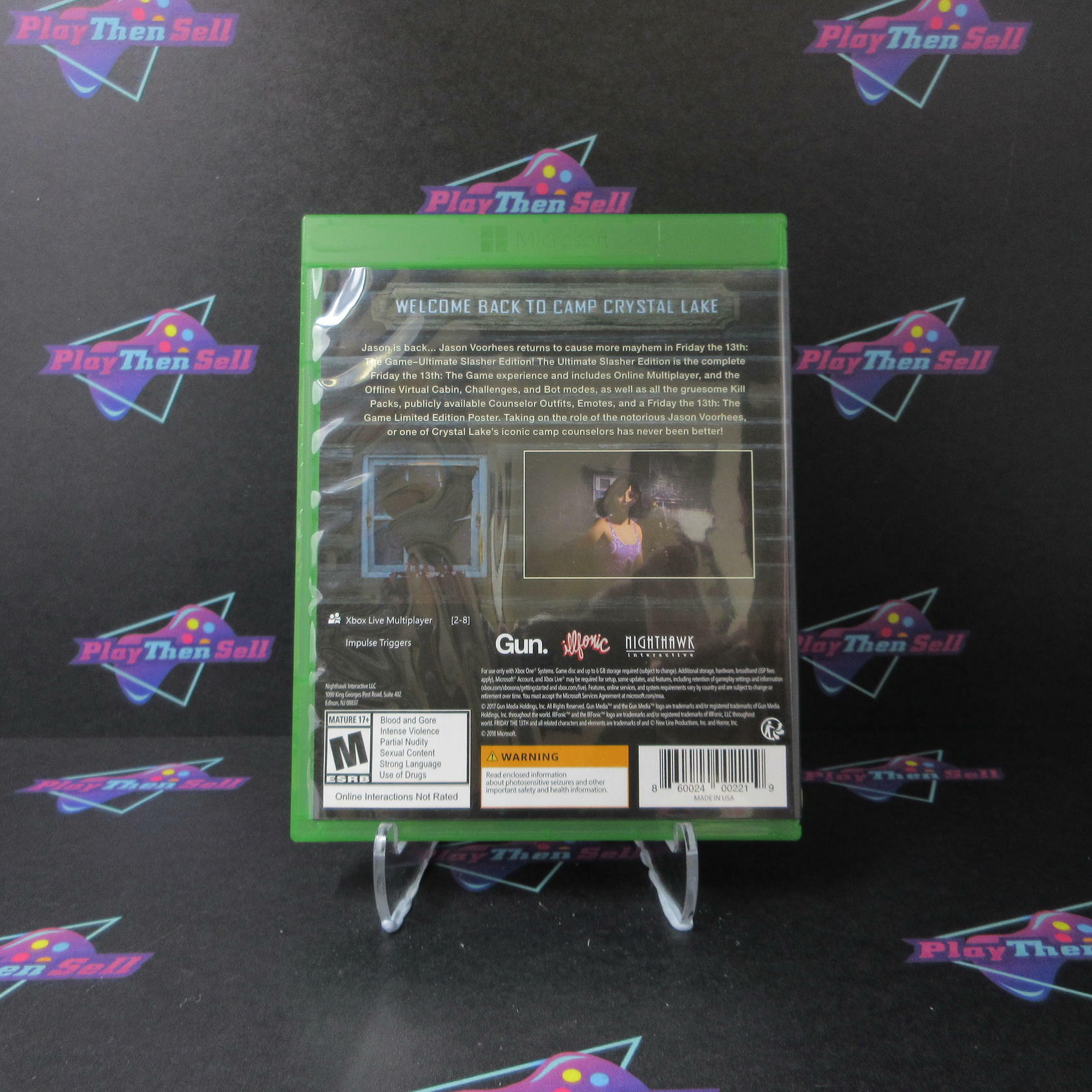 Friday The 13th The Game Ultimate Slasher Edition Xbox One - Like New