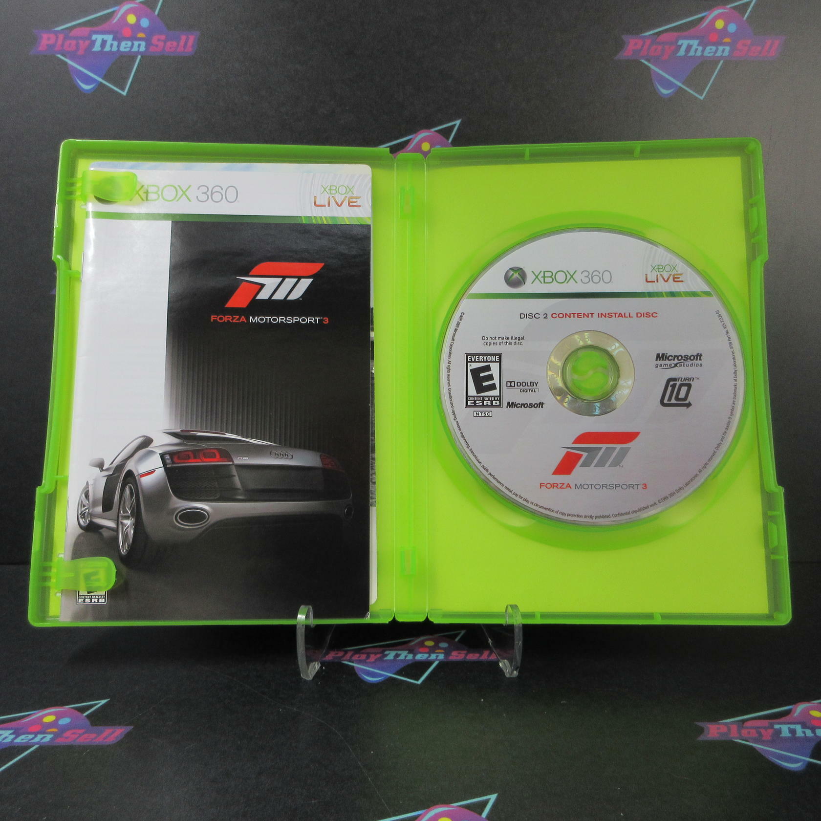 Forza Motorsport 3 Xbox 360 AD Complete CIB - Very Good
