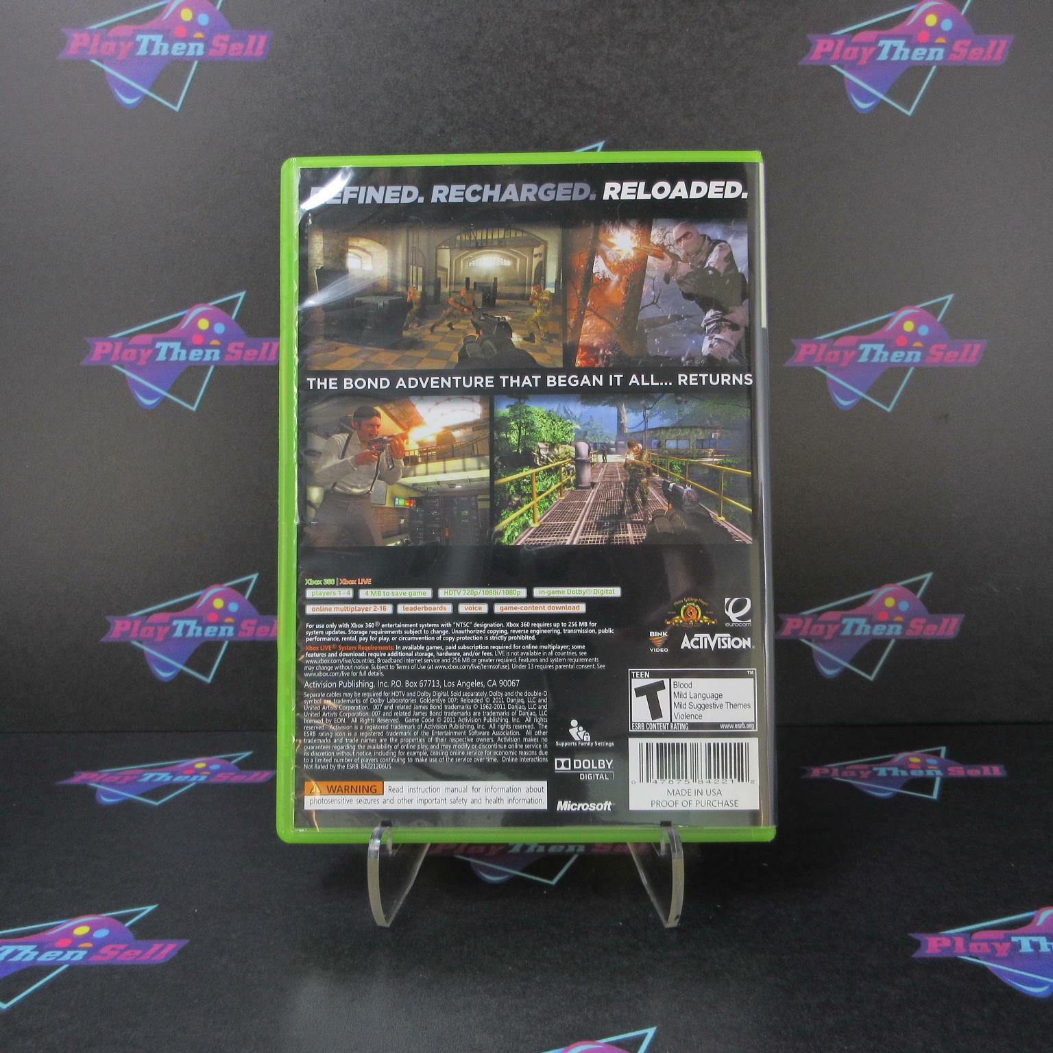 GoldenEye 007 Reloaded Xbox 360 - Like New