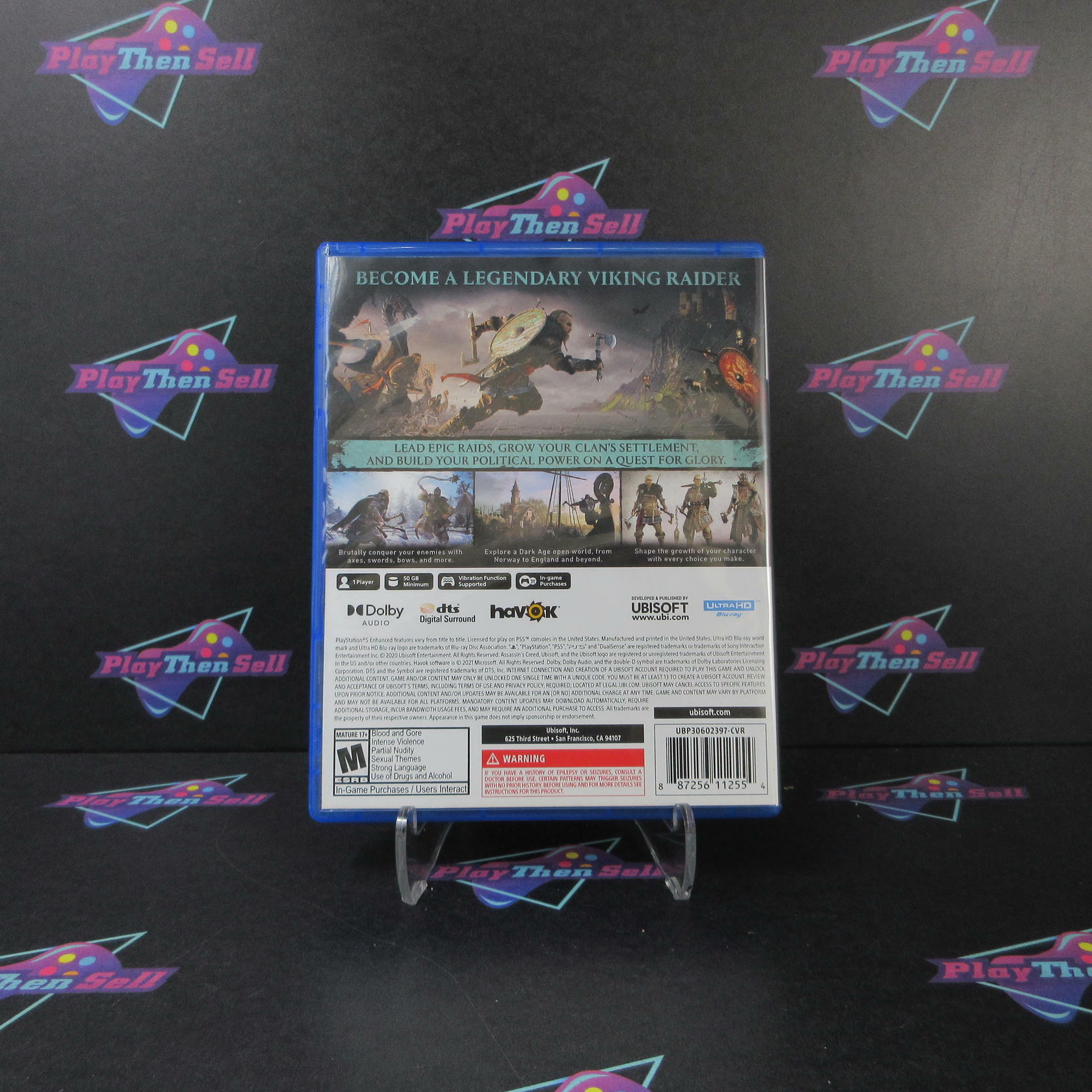 Assassin’s Creed Valhalla PS5 PlayStation 5 - Like New