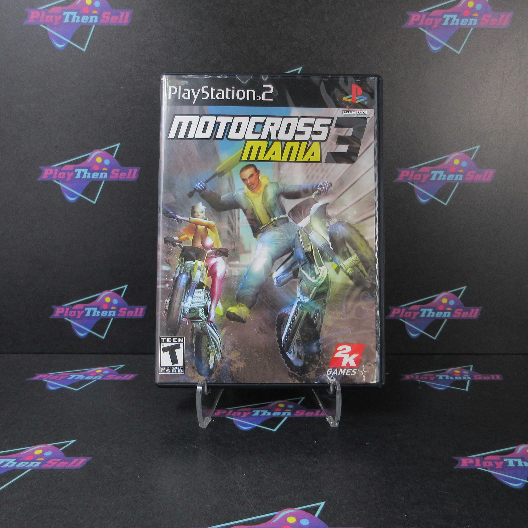 Motocross Mania 3 PS2 PlayStation 2 AD Complete CIB - Very Good