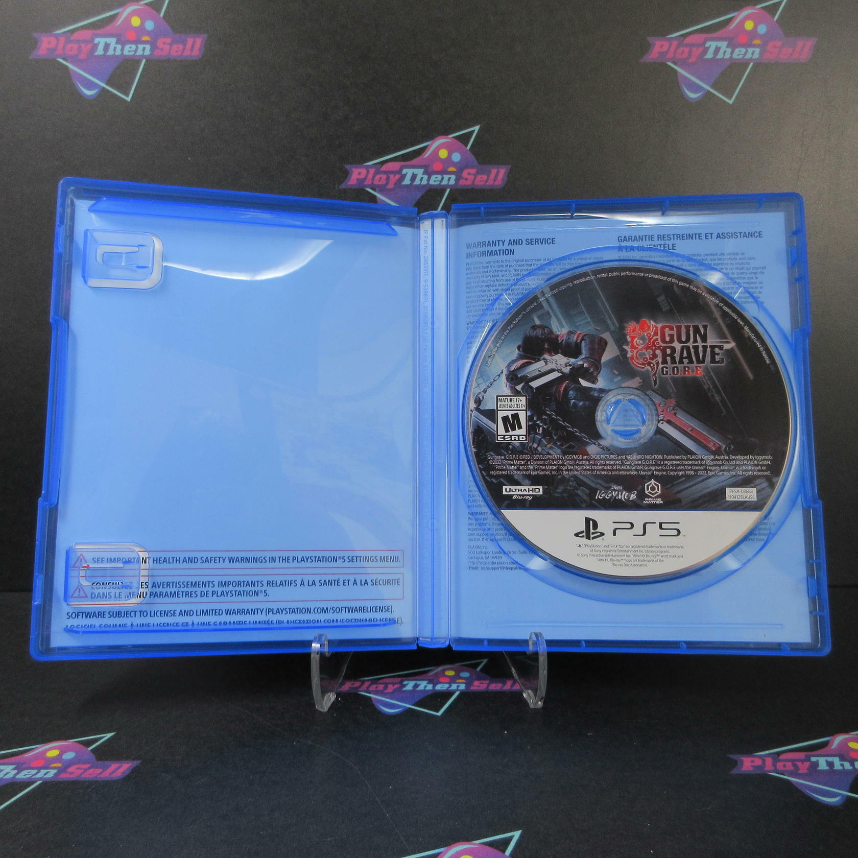 Gungrave G.O.R.E PS5 PlayStation 5 - Like New