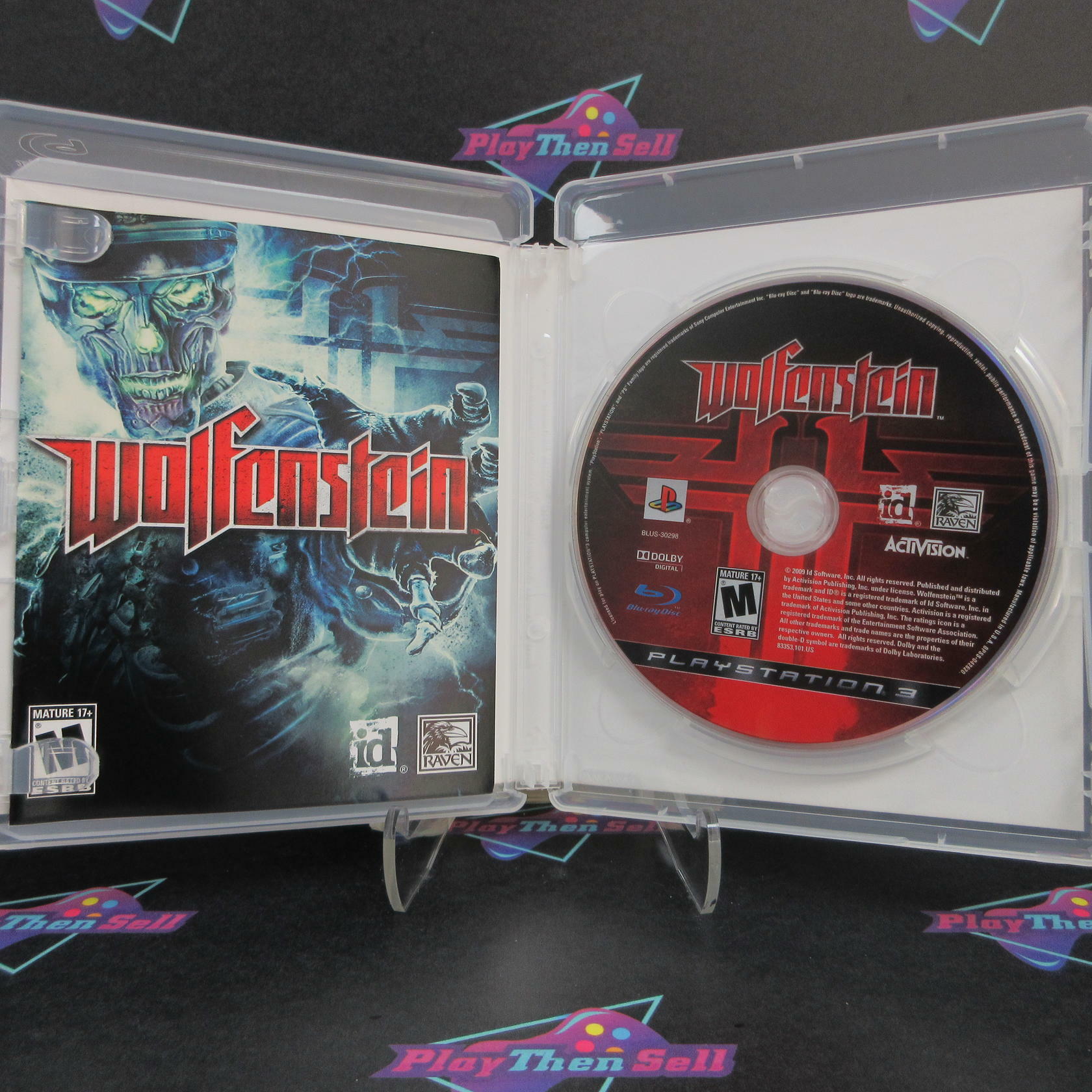 Wolfenstein PS3 PlayStation 3 - Like New