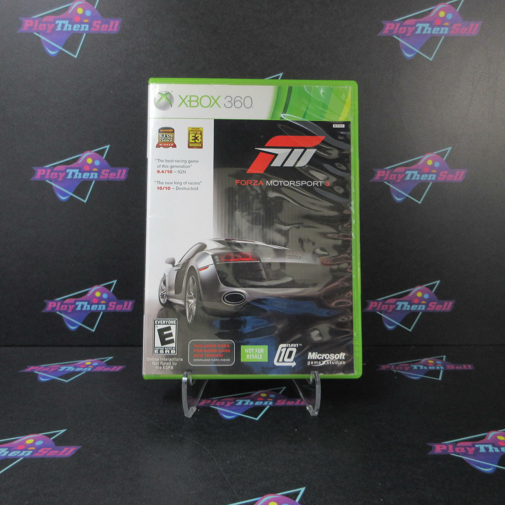 Forza Motorsport 3 Xbox 360 AD Complete CIB - Very Good