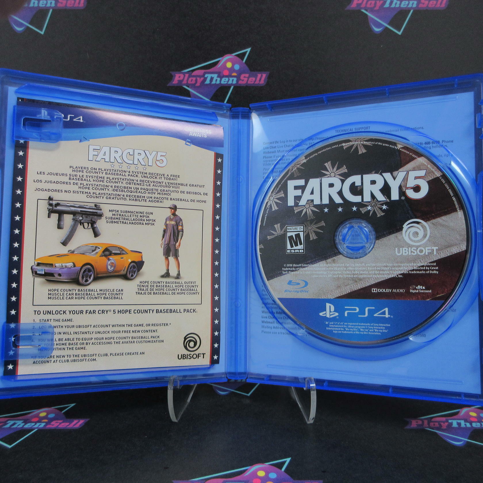 Far Cry 5 PS4 PlayStation 4 - Like New