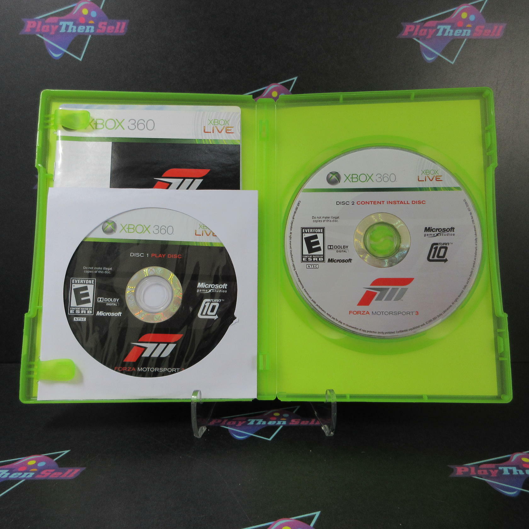 Forza Motorsport 3 Xbox 360 AD Complete CIB - Very Good