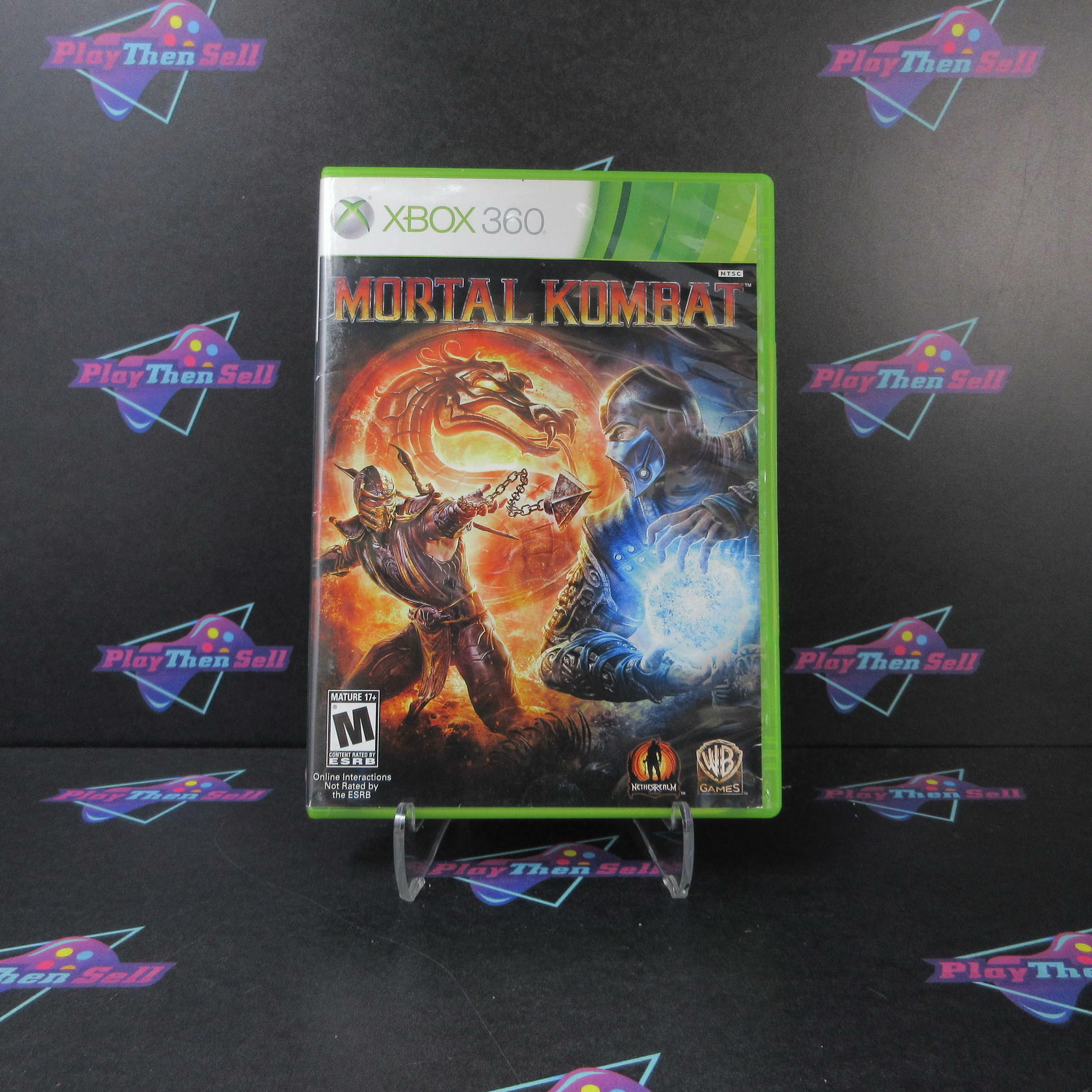 Mortal Kombat Xbox 360 DD Complete CIB - Very Good