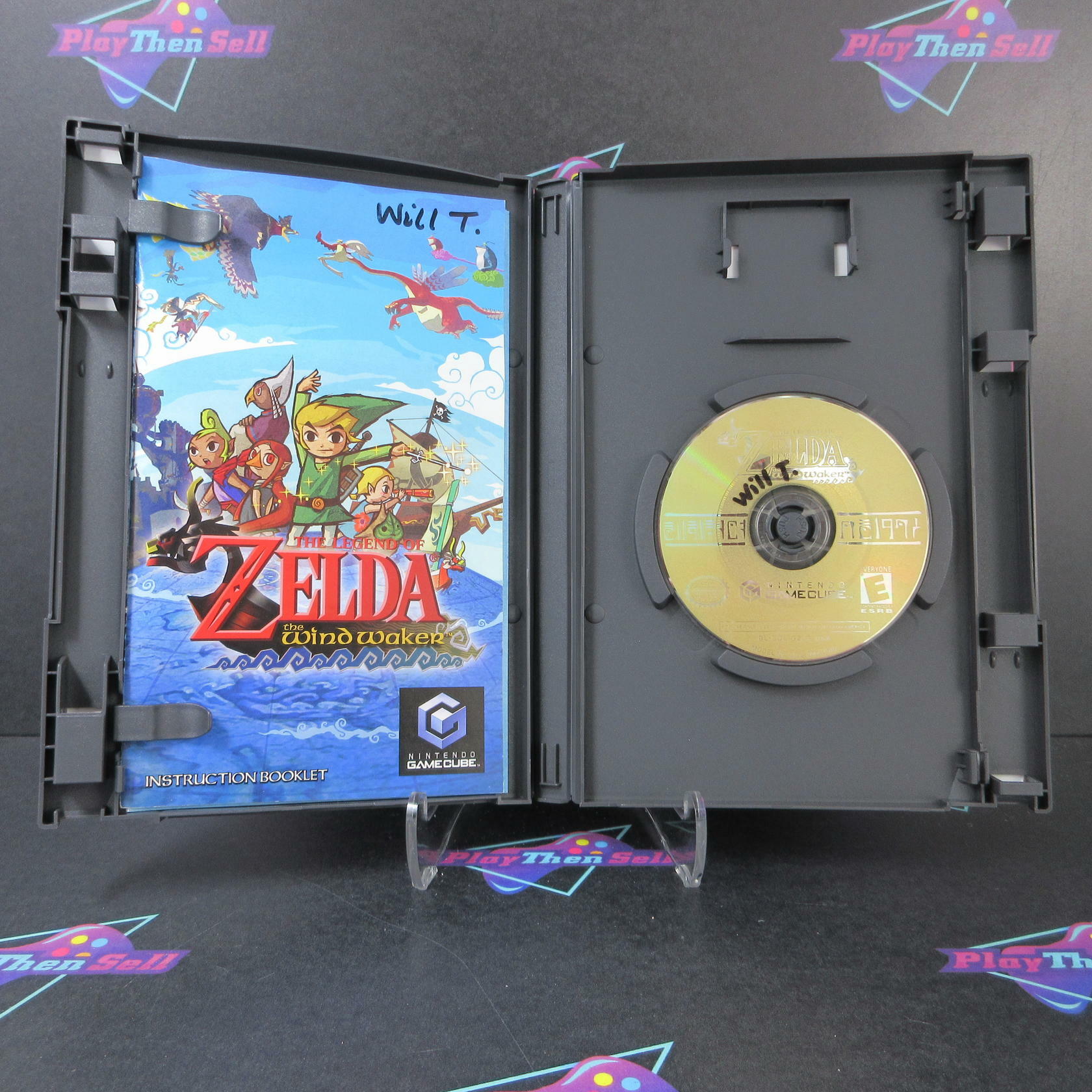 Legend of Zelda The Wind Waker Nintendo GameCube MD/DD Complete CIB - Very Good