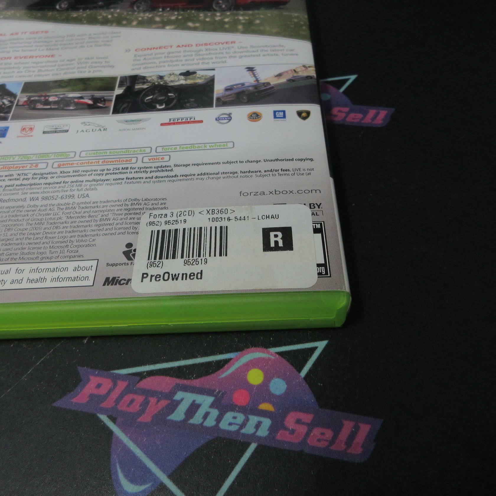 Forza Motorsport 3 Xbox 360 AD Complete CIB - Very Good