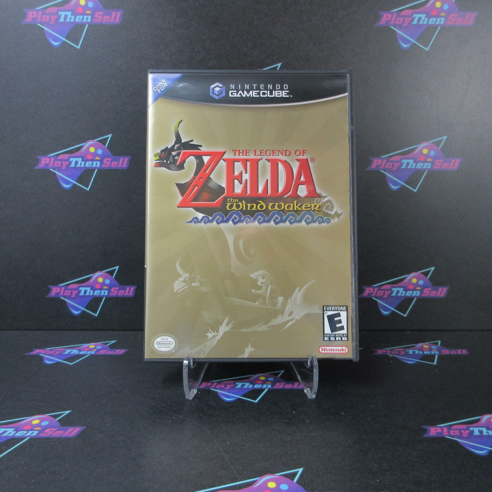 Legend of Zelda The Wind Waker Nintendo GameCube MD/DD Complete CIB - Very Good