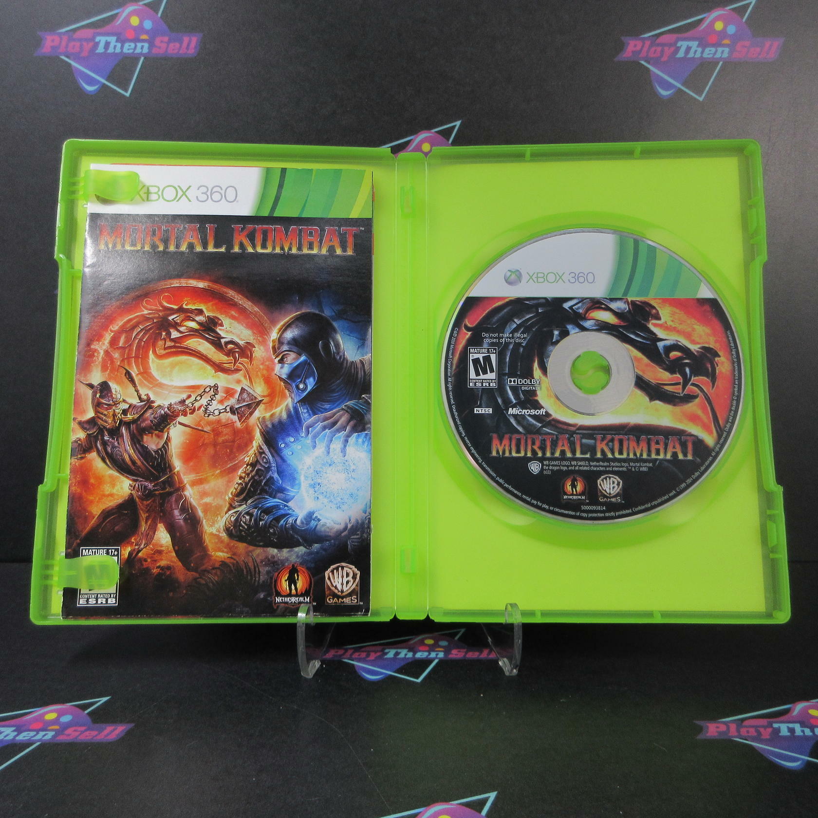 Mortal Kombat Xbox 360 DD Complete CIB - Very Good