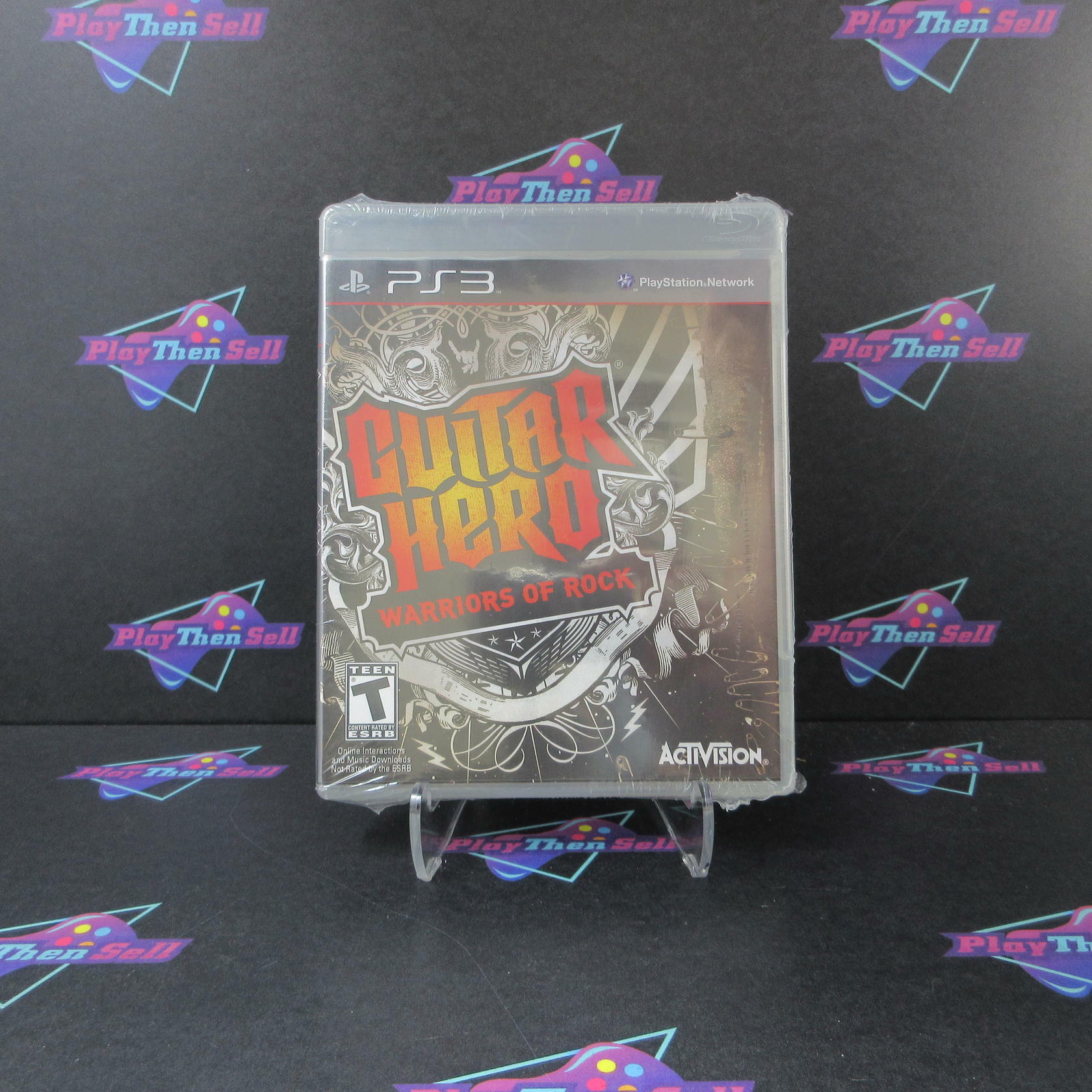 Guitar Hero Warriors of Rock PS3 Playstation 3 Reseal - Like New