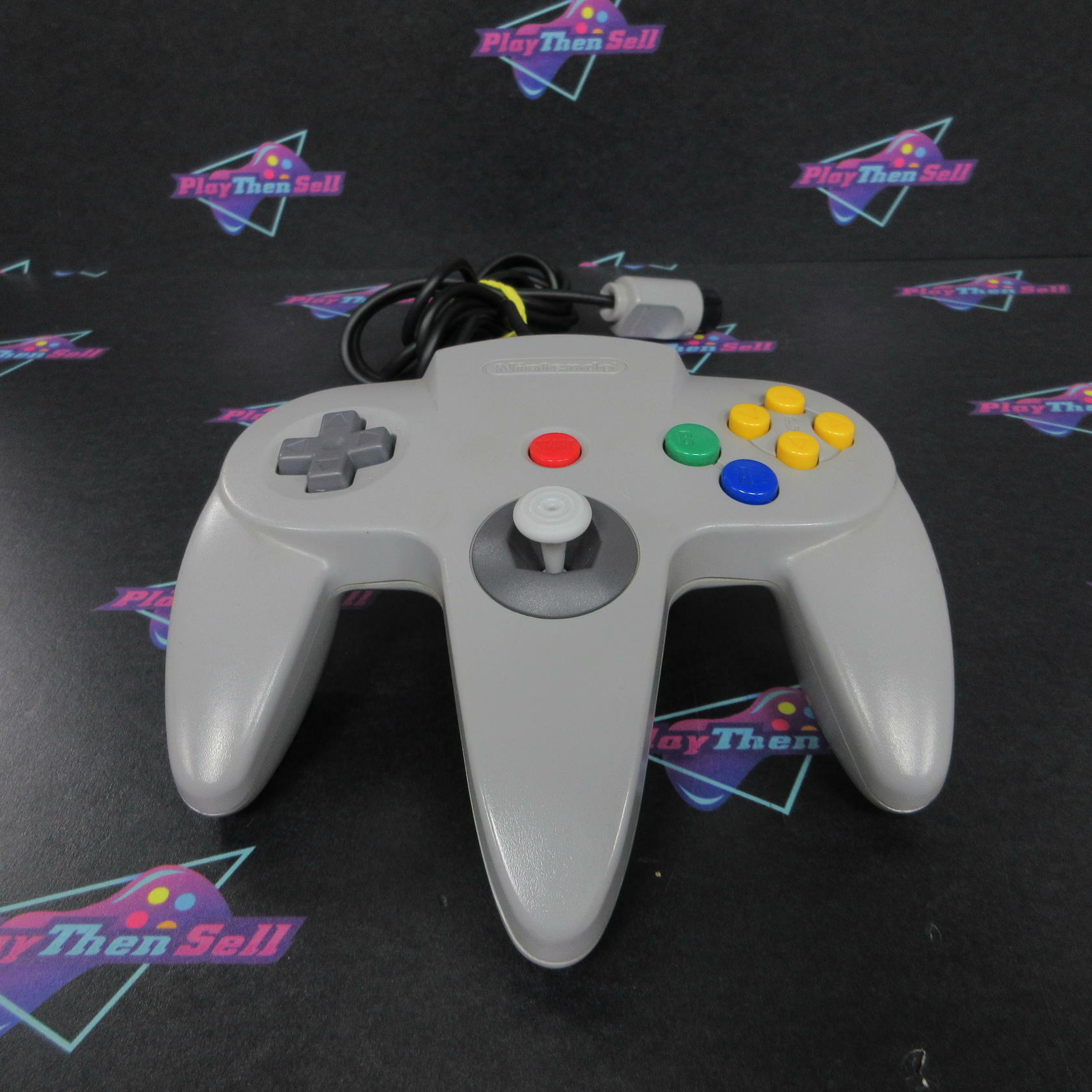 Refurbished - Gray N64 Nintendo 64 Controller Authentic OEM Good Condition - Refurbished