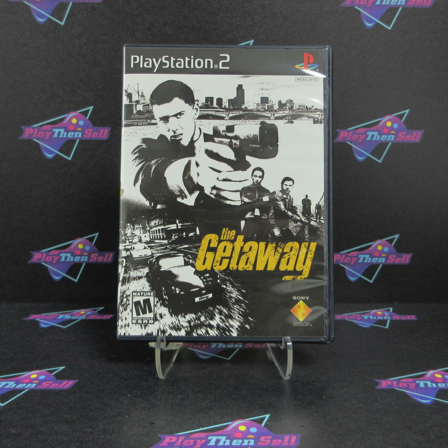 The Getaway PS2 PlayStation 2 + Reg Card & Poster