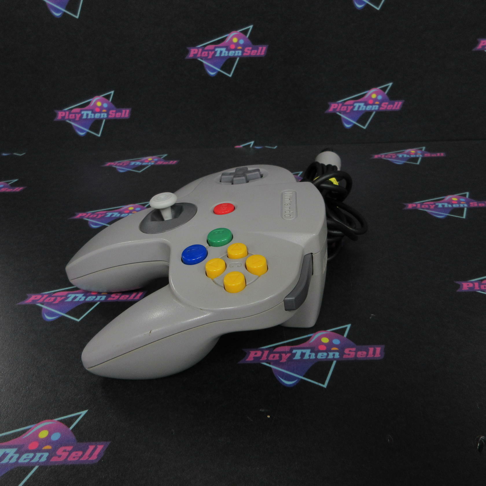 Refurbished - Gray N64 Nintendo 64 Controller Authentic OEM Good Condition - Refurbished