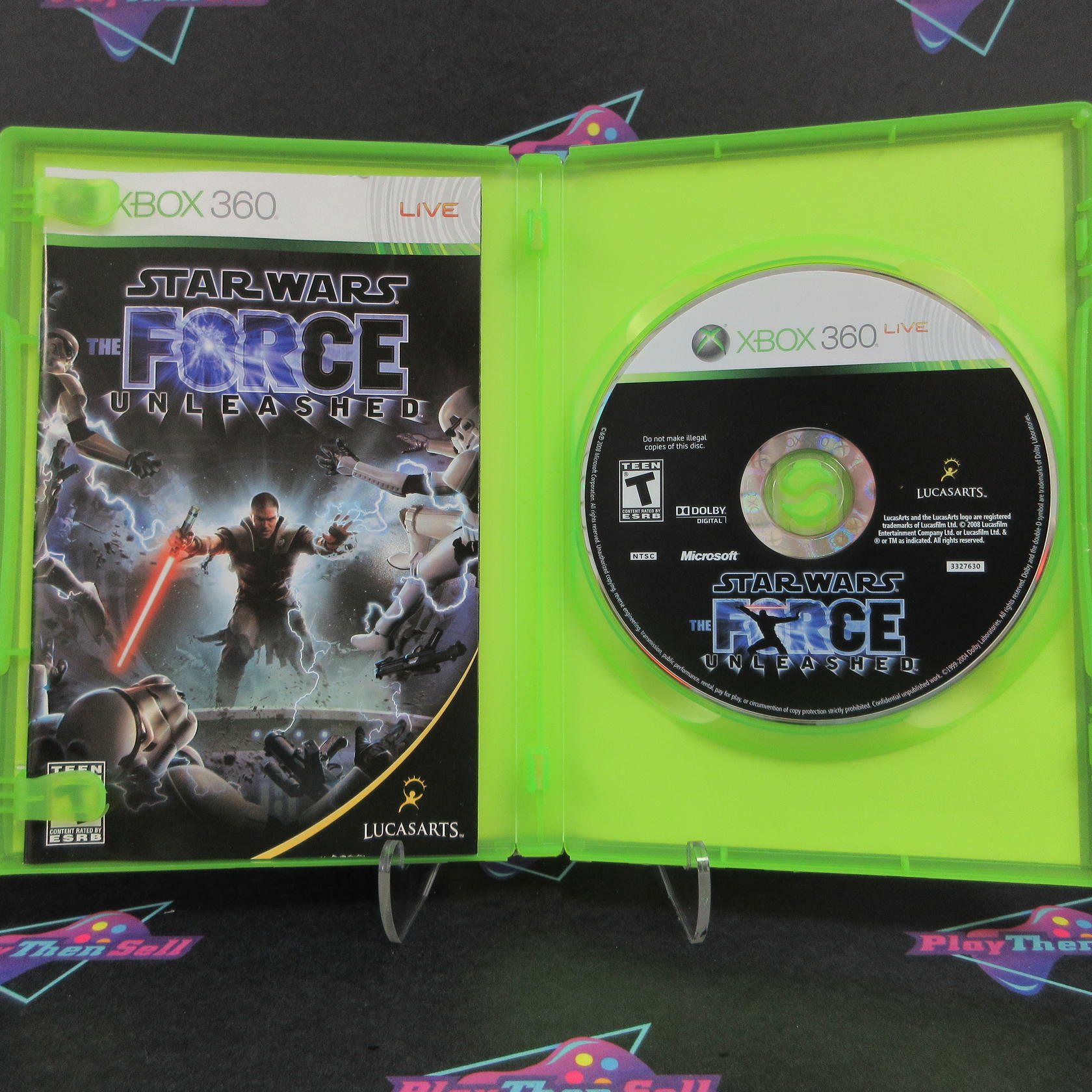 Star Wars the Force Unleashed Xbox 360 - Like New