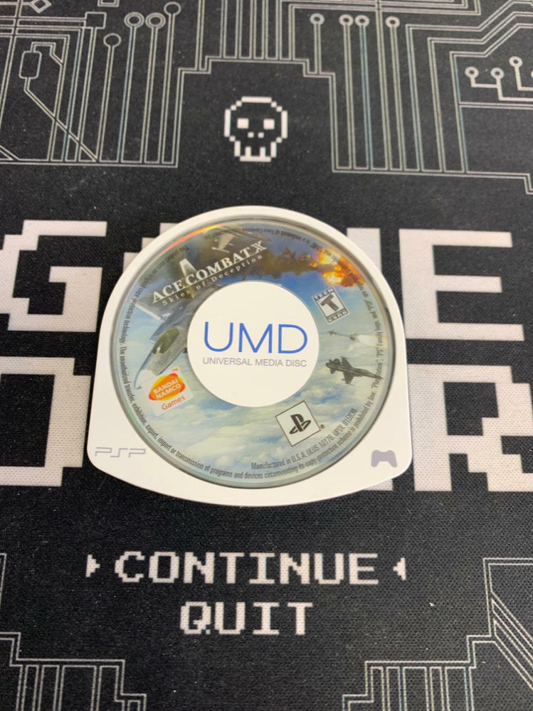 Ace Combat X Skies of Deception Sony PSP Disc Only Authentic / Tested - Very Good