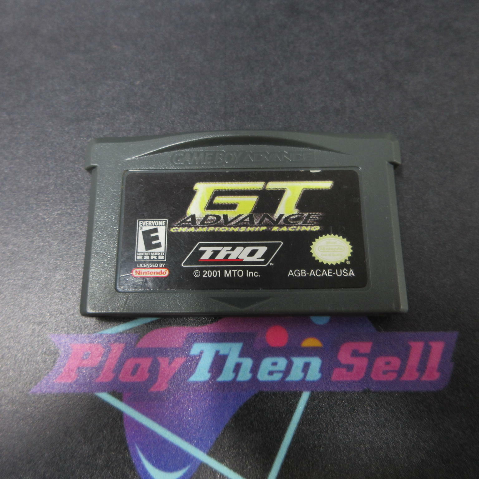 GT Advance Championship Racing GameBoy Advance GBA Cart Only Authentic / Tested - Very Good