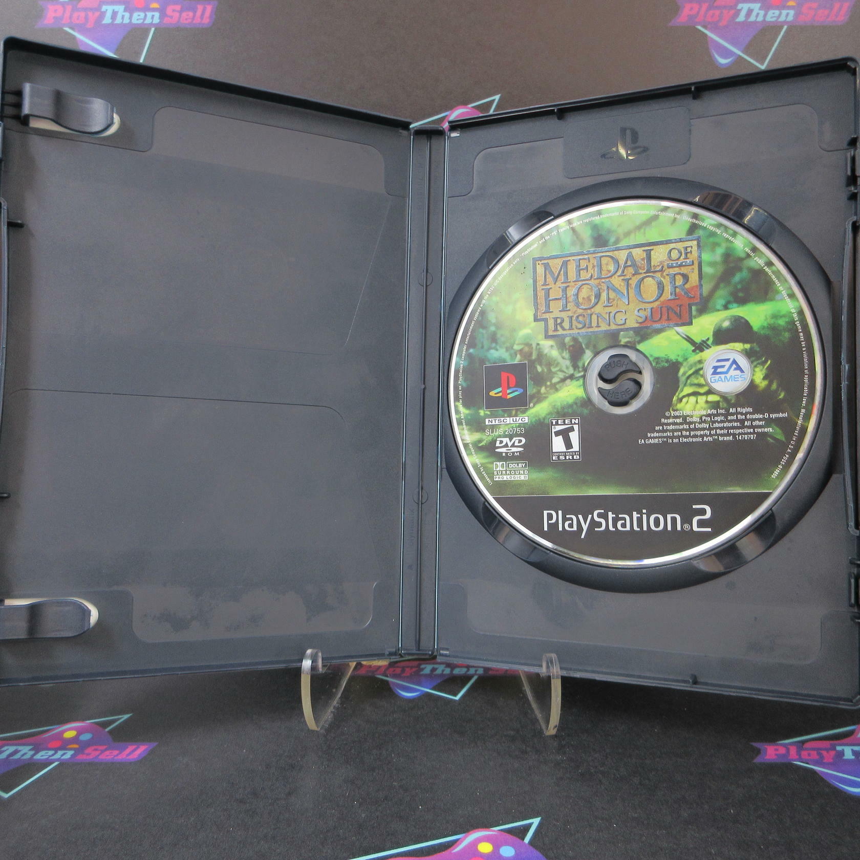 Medal of Honor Rising Sun PS2 PlayStation 2 - Very Good