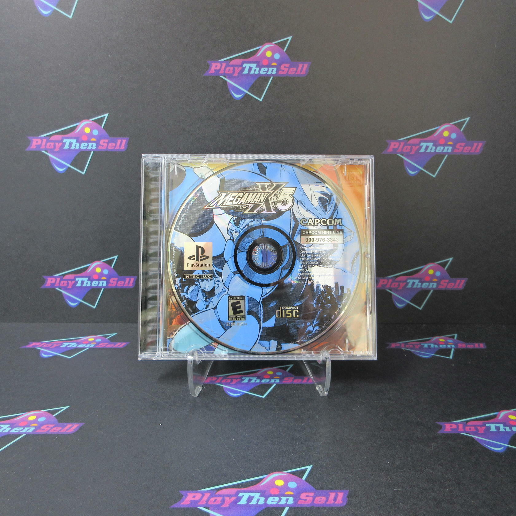 Mega Man X5 PS1 PlayStation 1 - Very Good