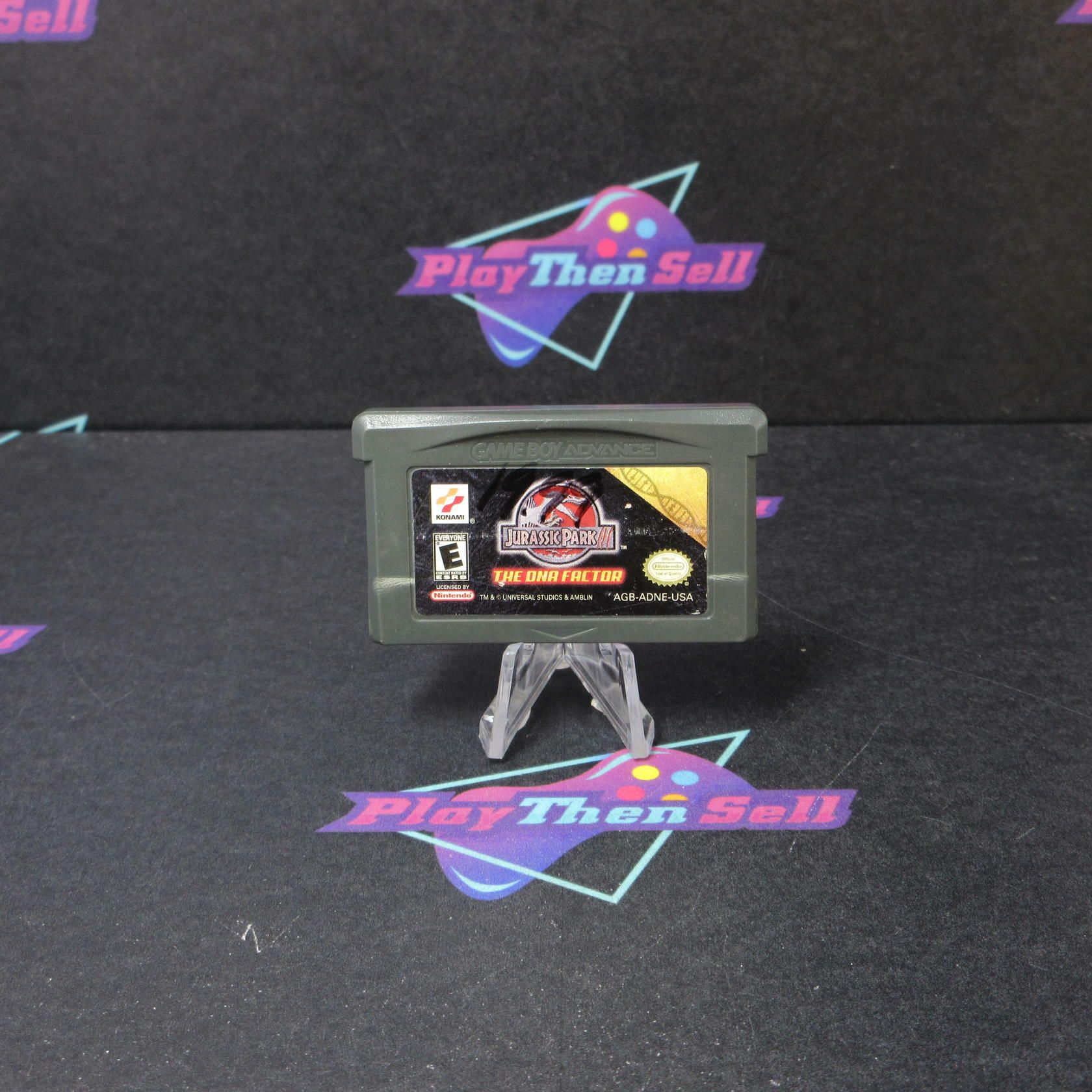 Jurassic Park III The DNA Factor Gameboy Advance Cart Only AD Authentic / Tested - Very Good